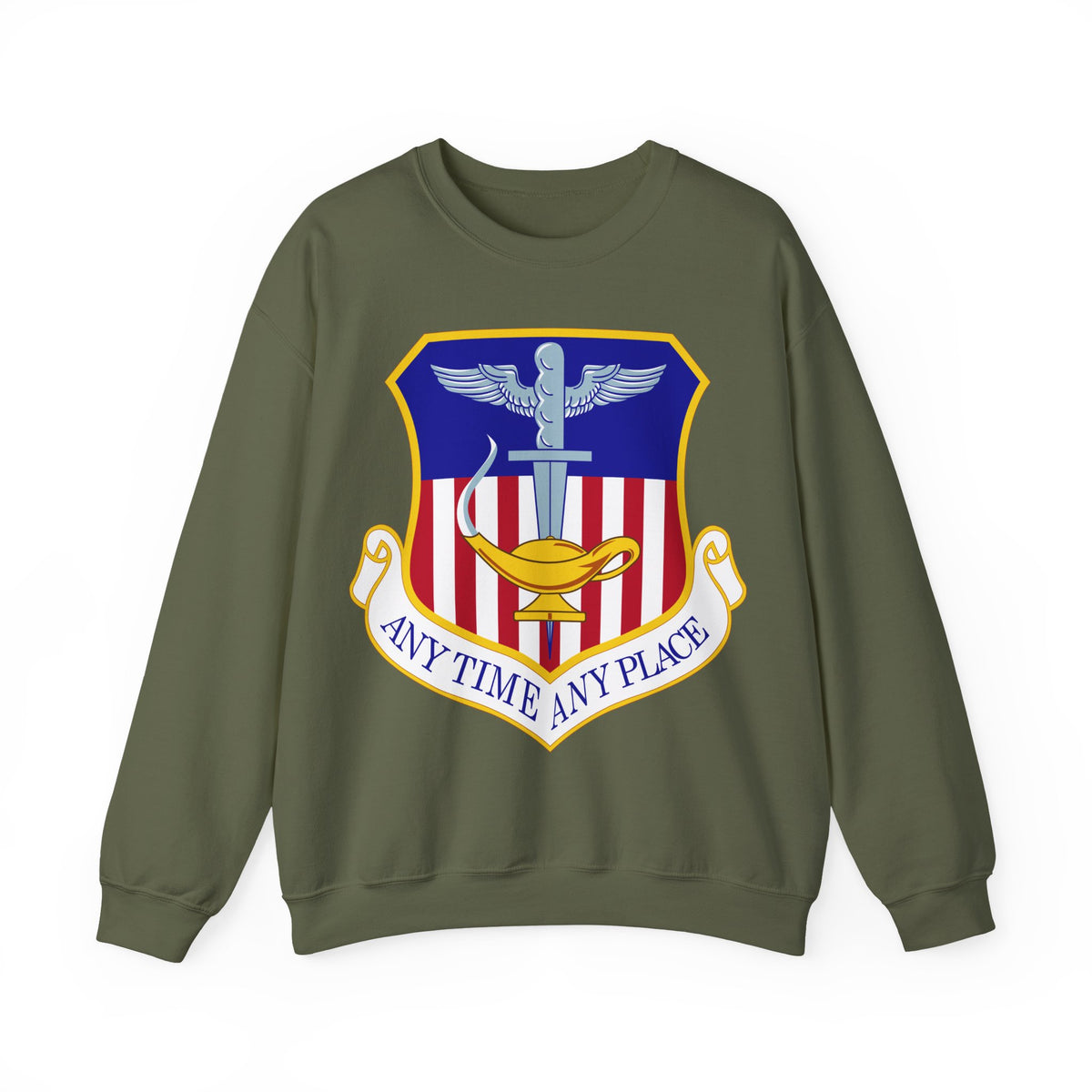 Crewneck Sweatshirt - USAF - 1st Special Operations Wing wo txt