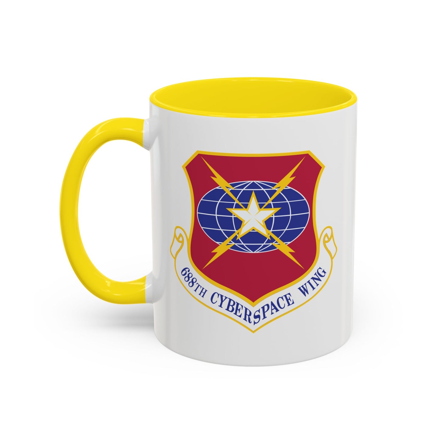 Accent Coffee Mug (11oz & 15oz) - USAF - 688th Cyberspace Wing wo Txt X 300