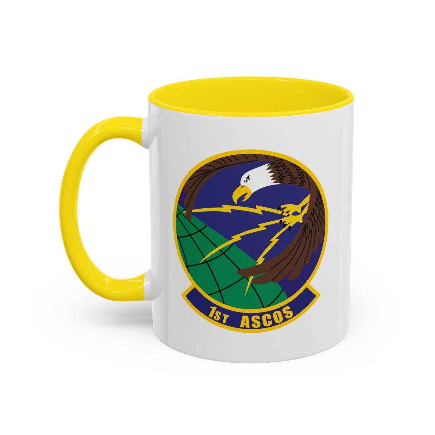 Accent Coffee Mug (11oz & 15oz) - USAF - 1st Air & Space Communications Operations Sq wo txt X 300