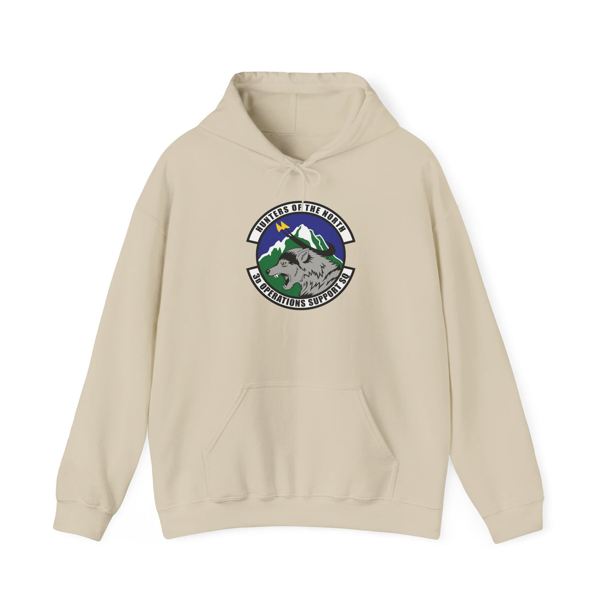 Unisex Heavy Blend Hooded Sweatshirt - USAF - 3rd Operations Support Squadron wo txt X 300