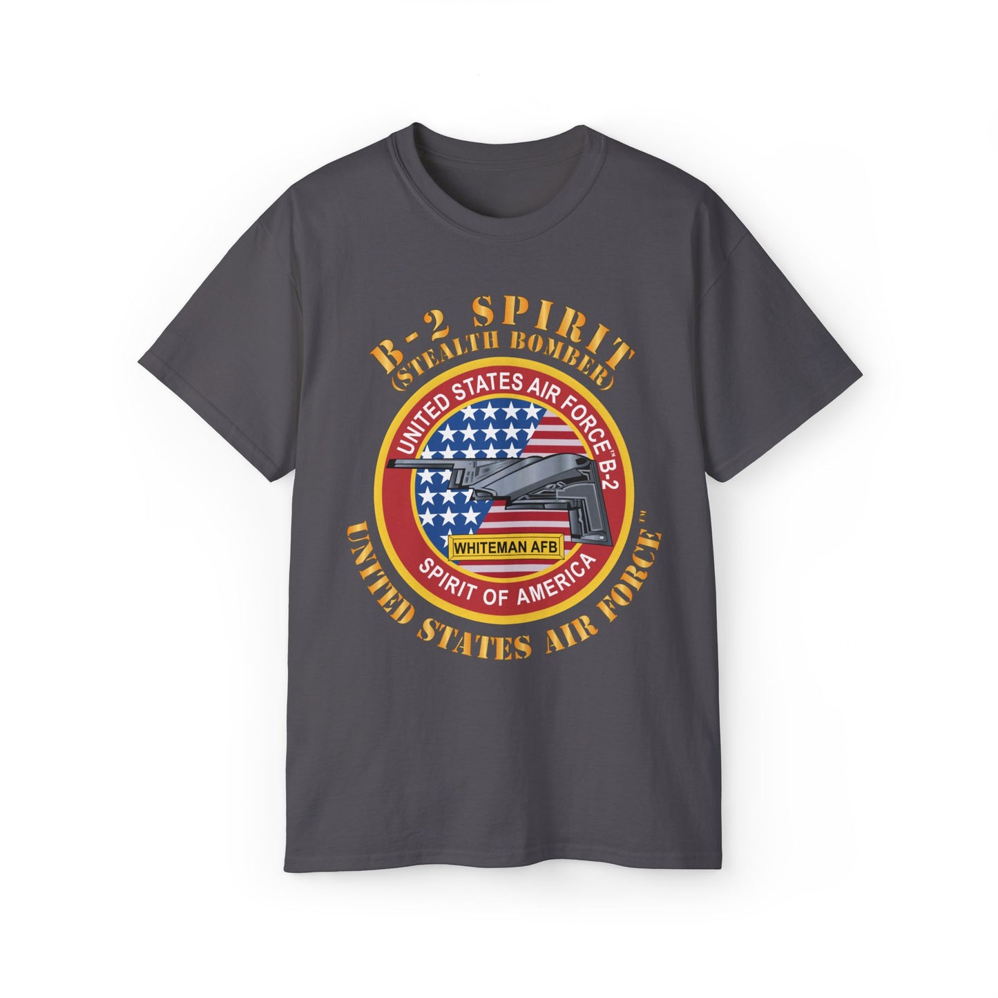 Unisex Ultra Cotton Tee - USAF - B2 - Spirit - Stealth Bomber X 300