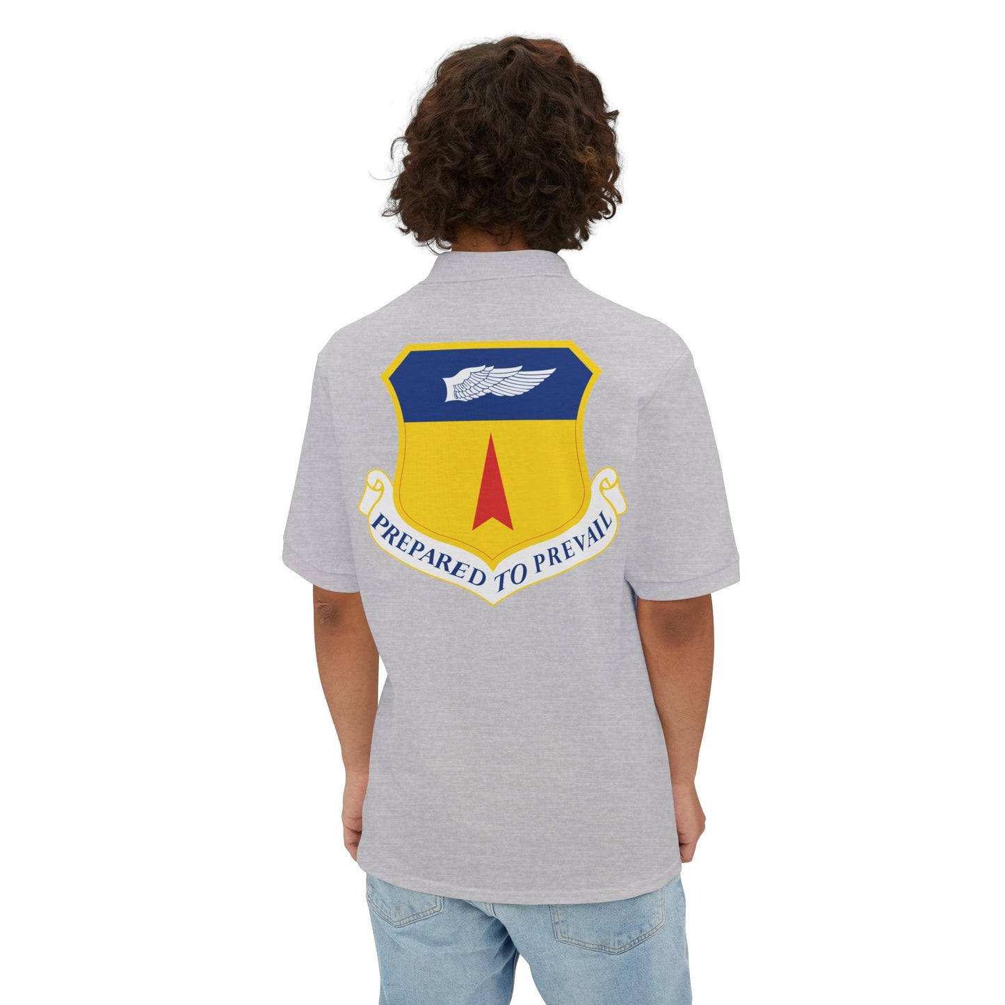 Men's Piqué Polo - USAF - 36th Wing wo Txt