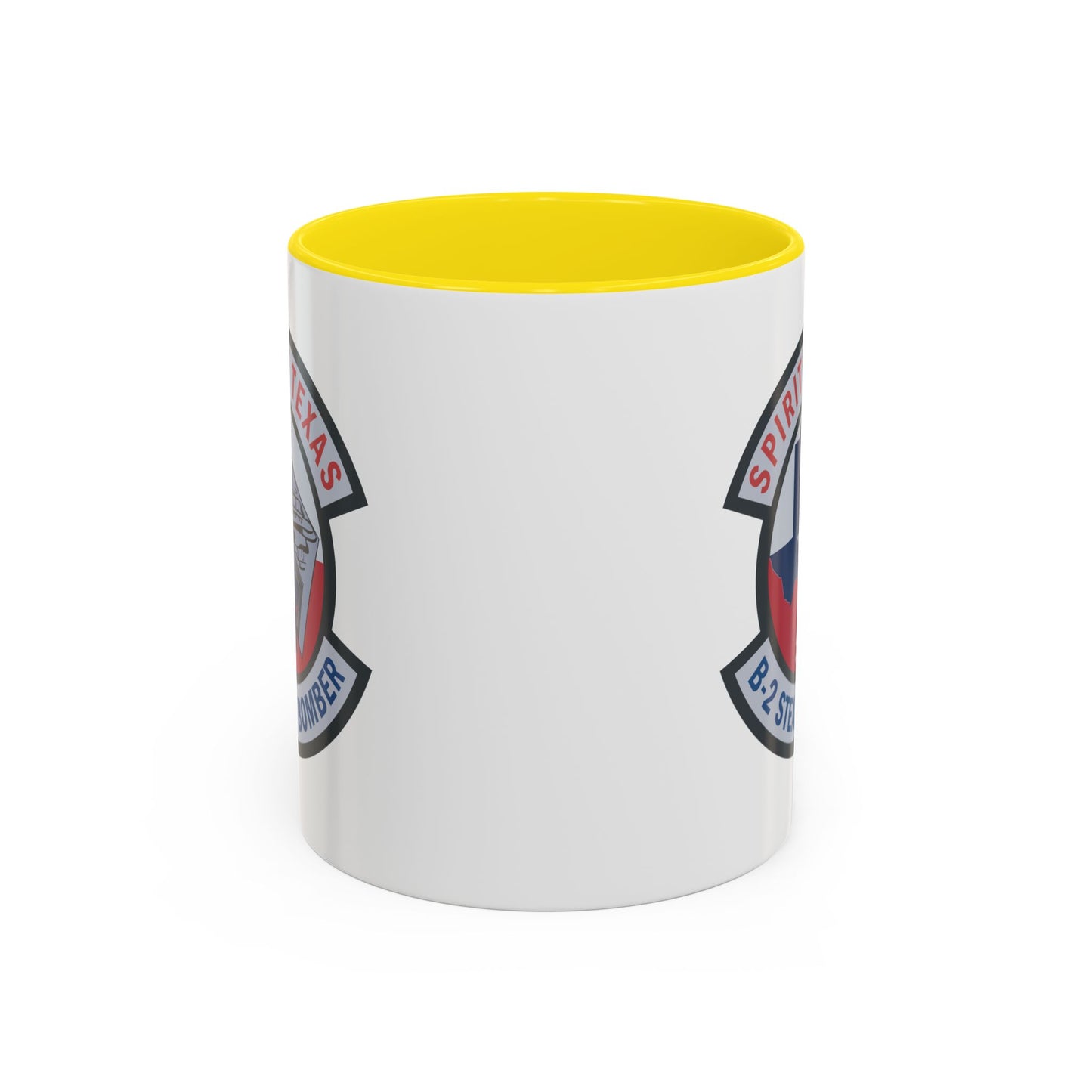 Accent Coffee Mug (11oz & 15oz) - USAF - B2 - Spirit of Texas - Stealth Bomber wo txt X 300