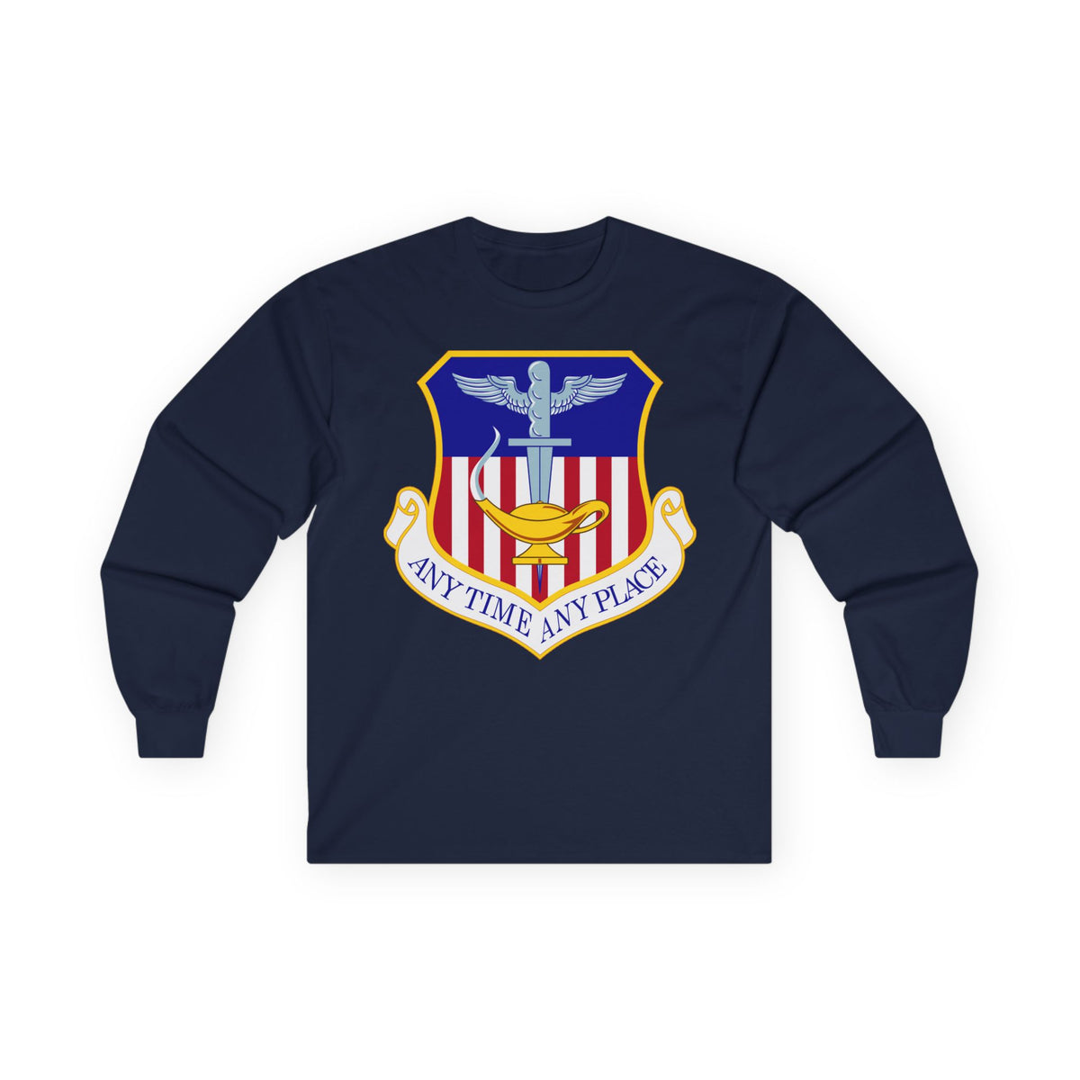 Unisex Ultra Cotton Long Sleeve Tee - USAF - 1st Special Operations Wing wo txt