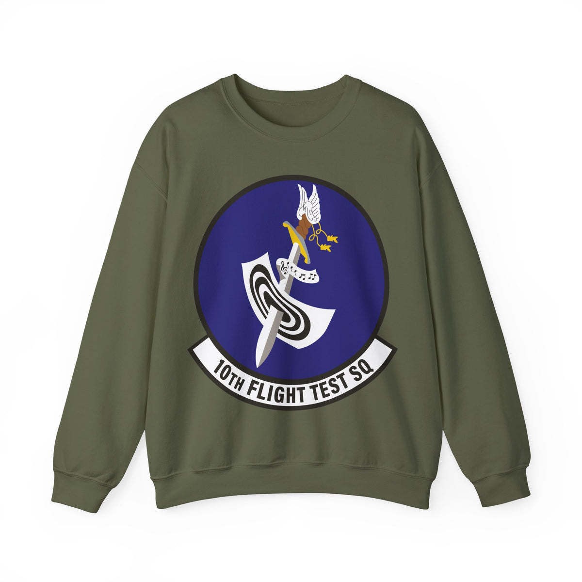 Crewneck Sweatshirt - USAF - 10th Flight Test Squadron wo txt