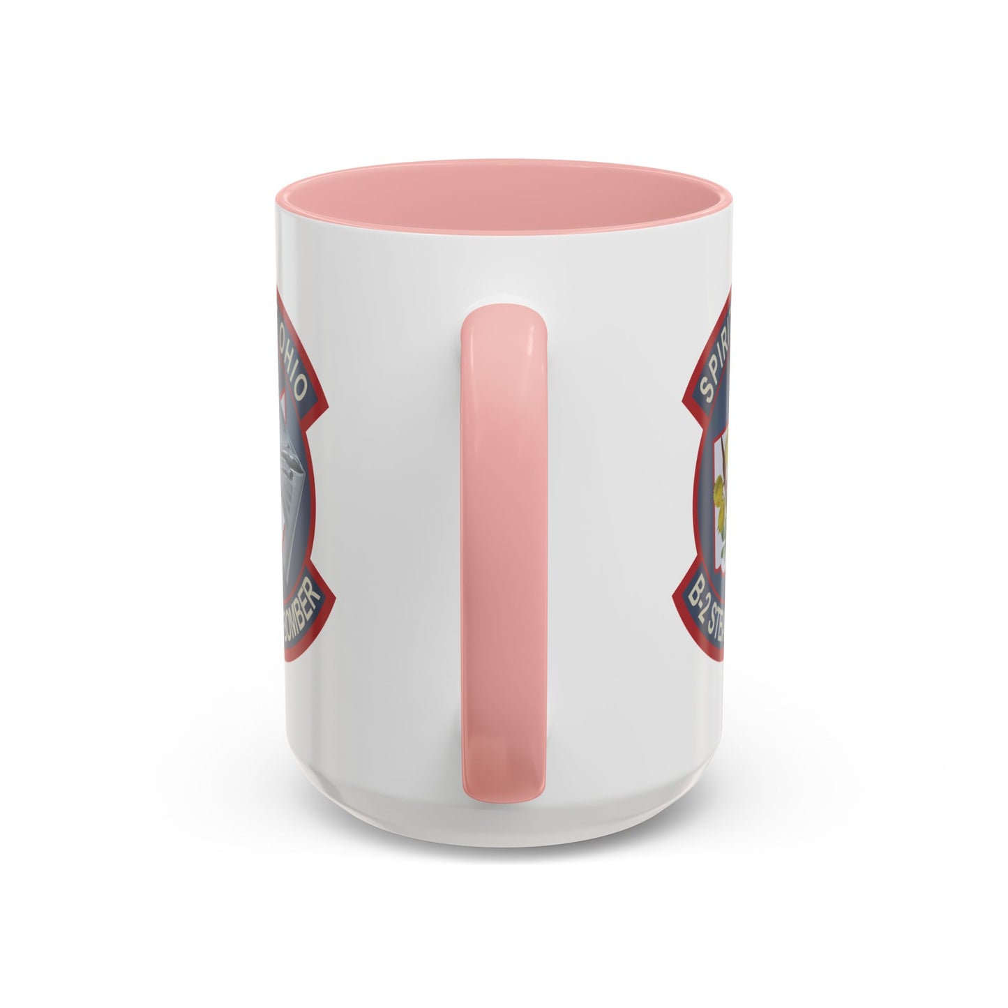 Accent Coffee Mug (11oz & 15oz) - USAF - B2 - Spirit of Ohio - Stealth Bomber wo txt X 300