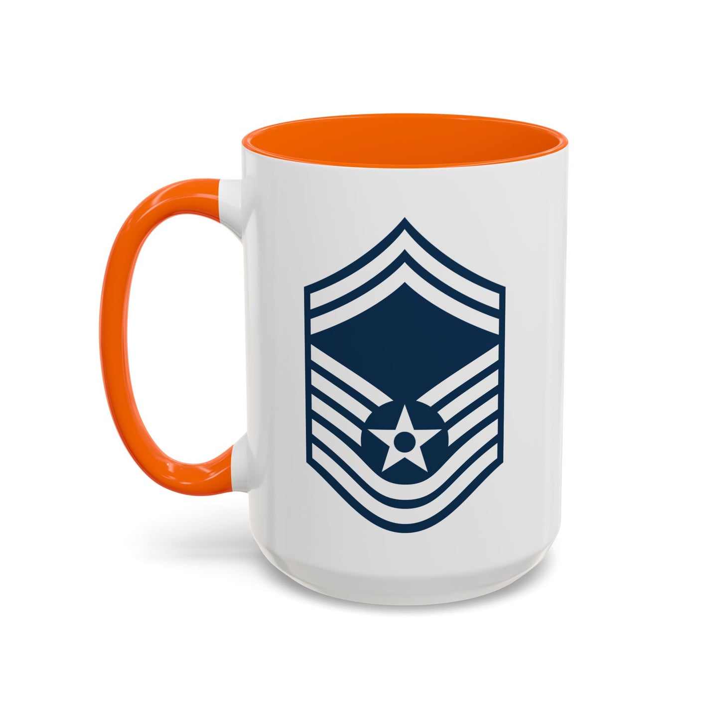 Accent Coffee Mug (11oz & 15oz) - USAF - Senior Master Sergeant (E8a) - 2020