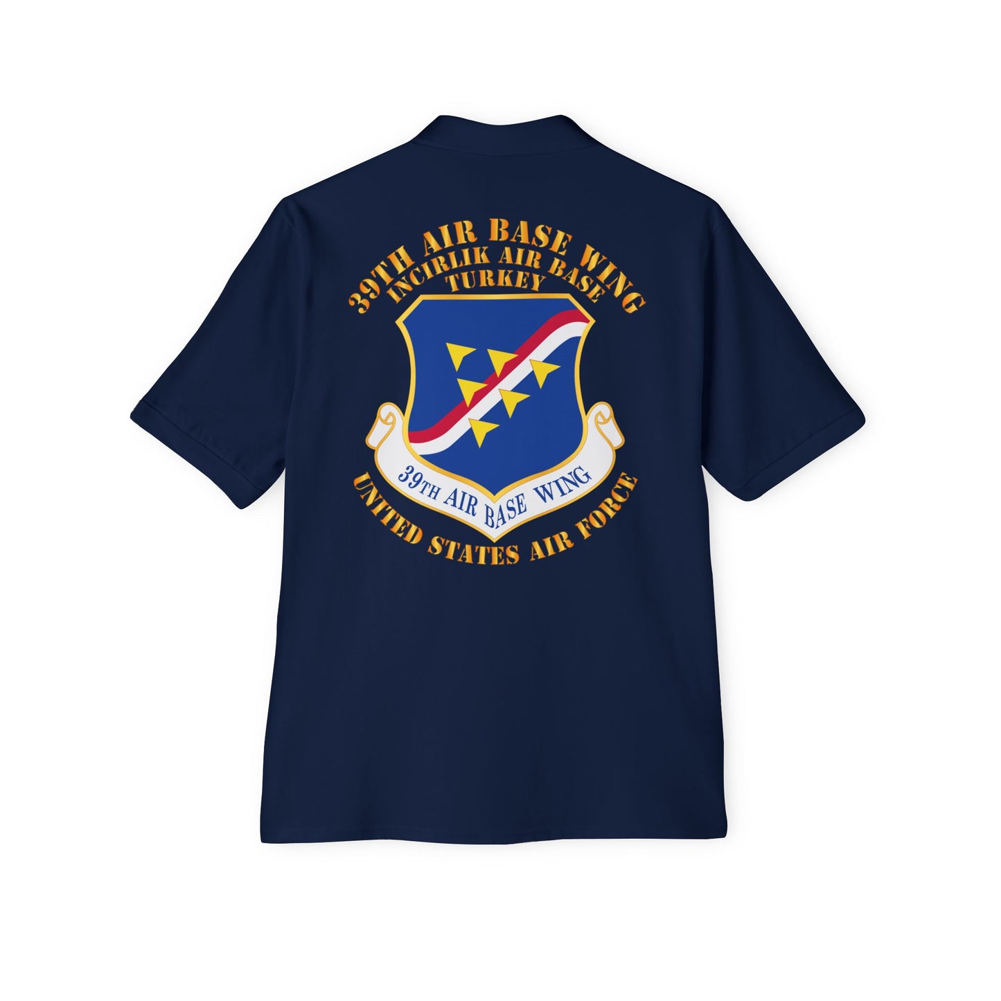 Men's Piqué Polo - USAF - 39th Airbase Wing - 3rd AF - Incirlik Air Base - Turkey
