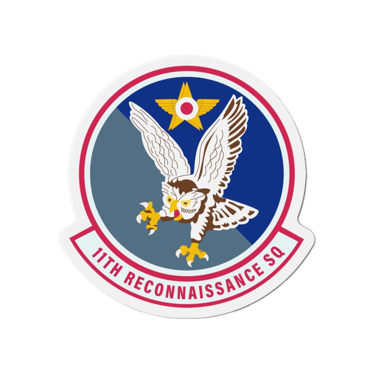 Die-Cut Magnet - USAF - 11th Attack Squadron wo txt