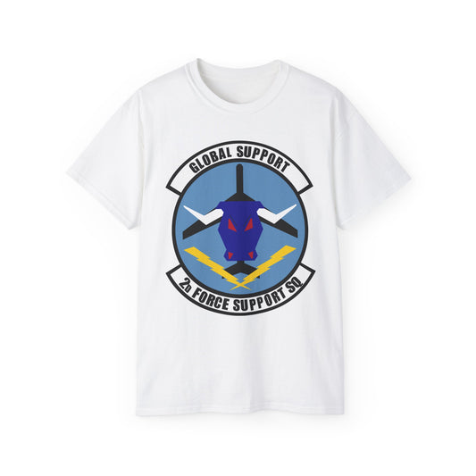 Unisex Ultra Cotton Tee - USAF - 2d  Force Support Squadron wo txt