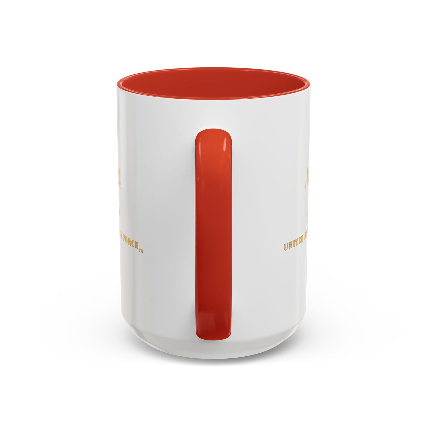Accent Coffee Mug (11oz & 15oz) - USAF - Major - MAJ - Veteran X 300