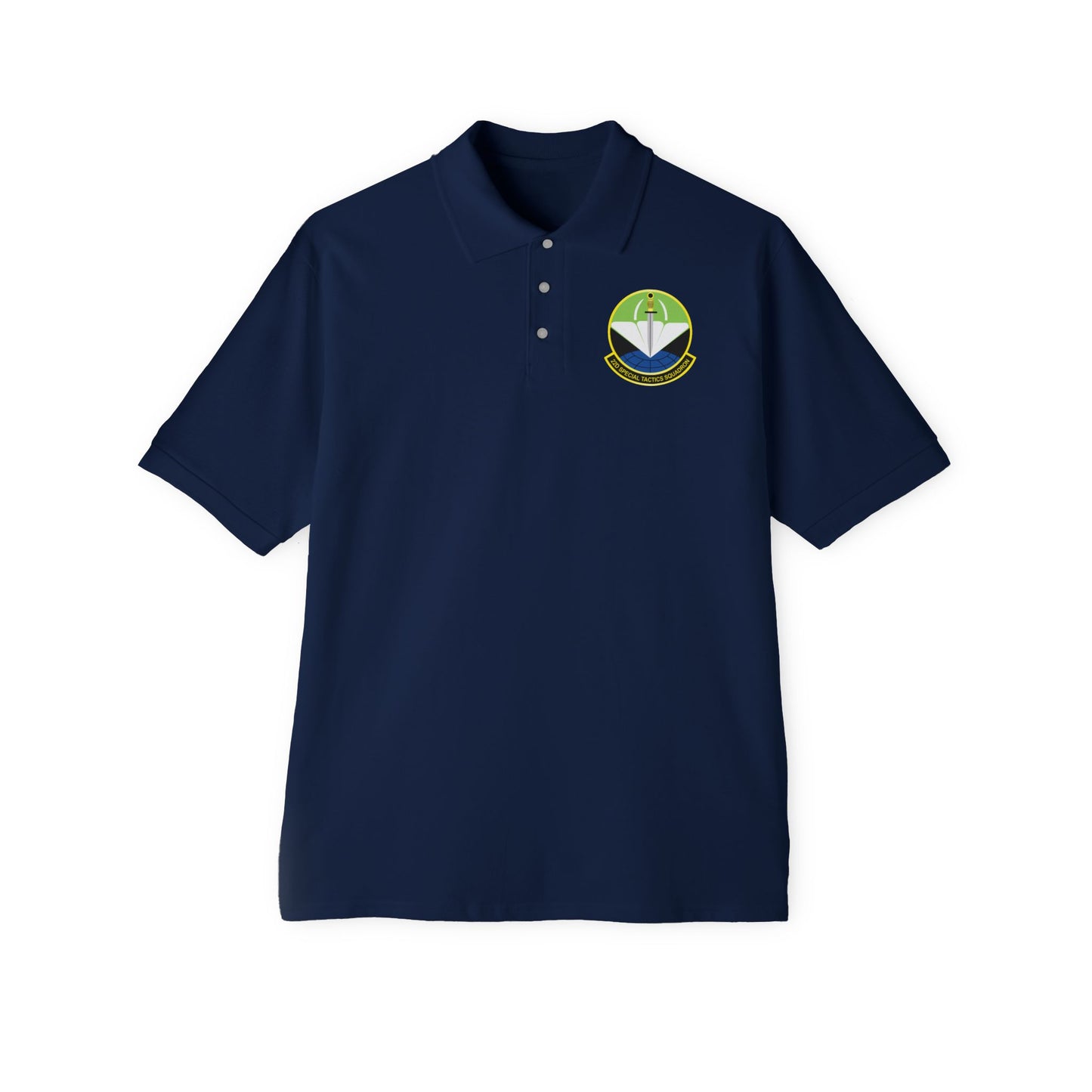 Men's Piqué Polo - USAF - 22nd Special Tactics Squadron  wo Txt X 300