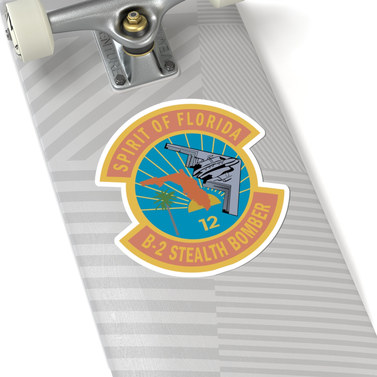 B-2 Spirit of Florida Stealth Bomber Sticker - USAF Kiss-Cut Decal