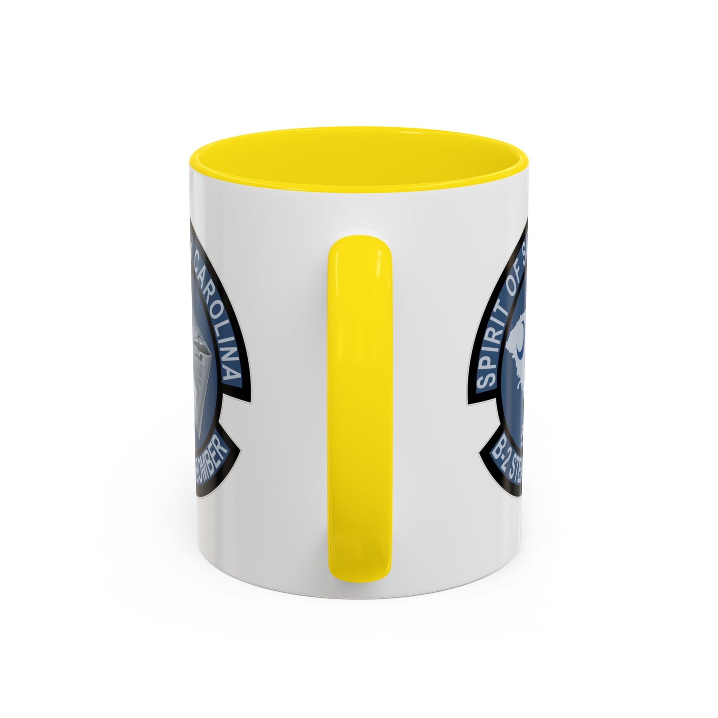 Accent Coffee Mug (11oz & 15oz) - USAF - B2 - Spirit of South Carolina Stealth Bomber wo Txt X 300