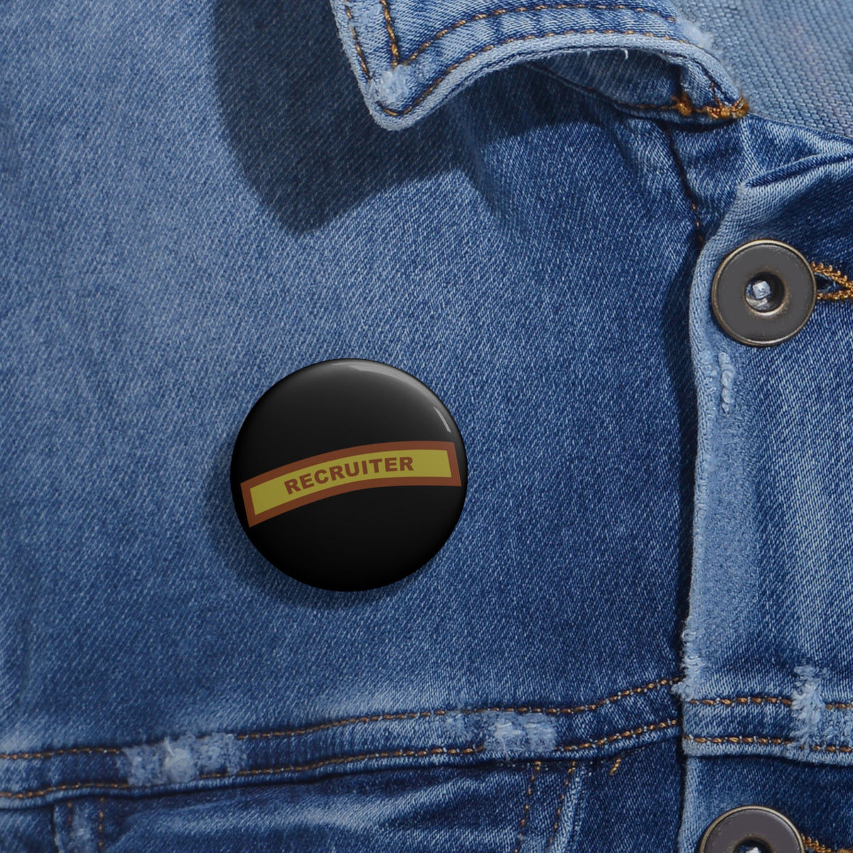 Custom Pin Button - USAF - Recruiter Tab
