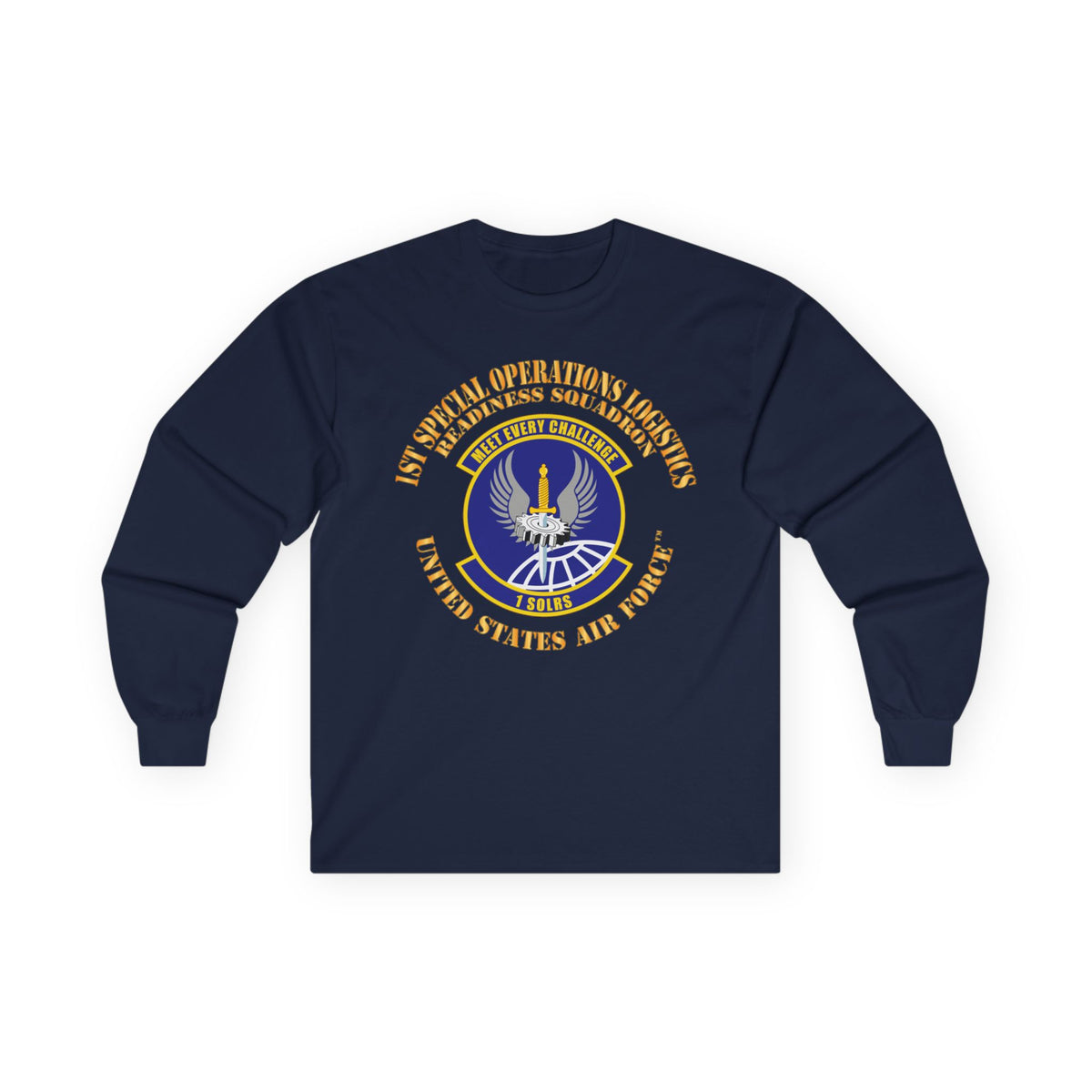 Unisex Ultra Cotton Long Sleeve Tee - USAF - 1st Special Operations Logistics Readiness Squadron X 300