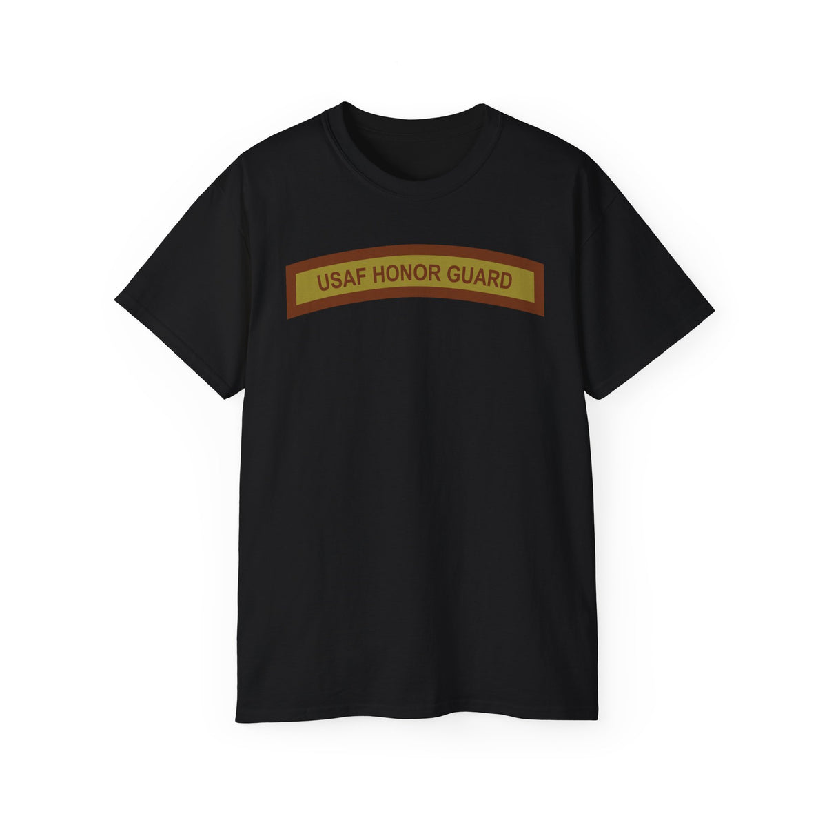 Unisex Ultra Cotton Tee - USAF - Honor Guard Tab