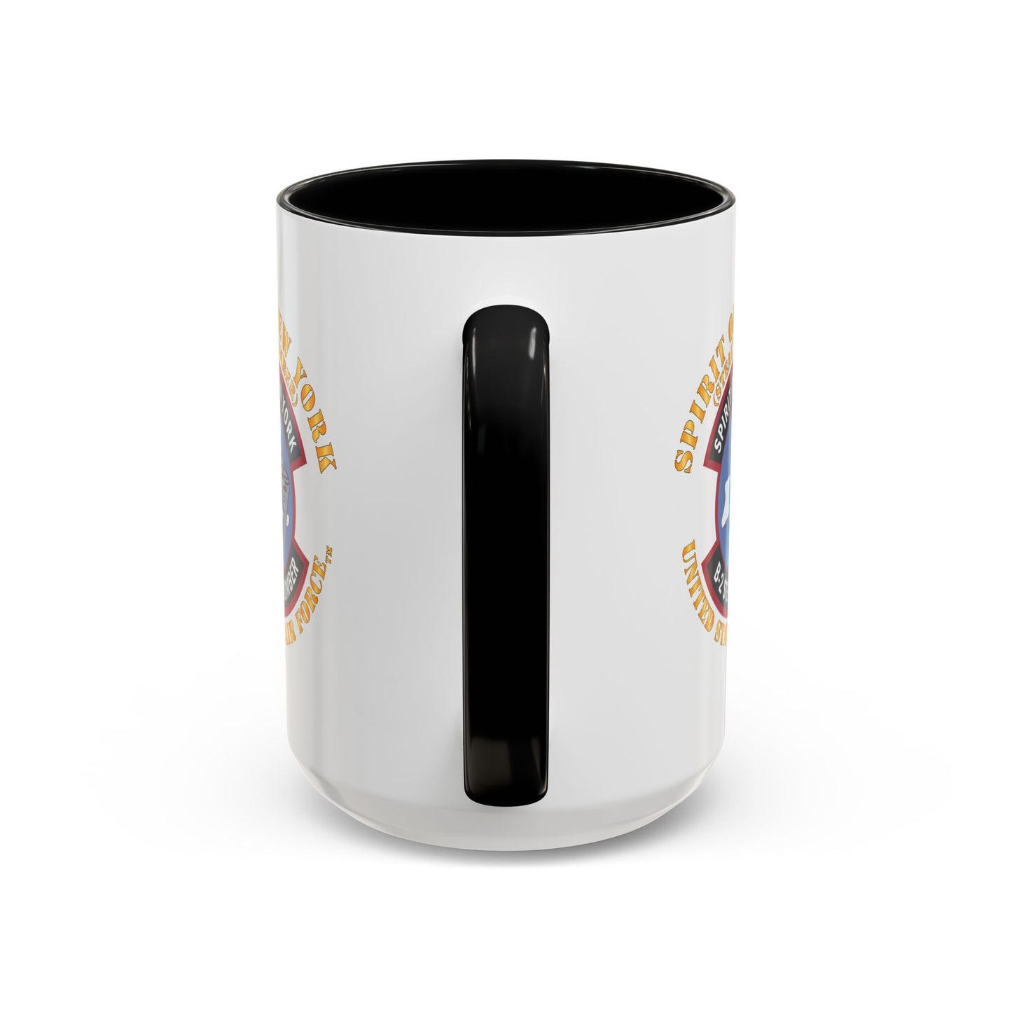 Accent Coffee Mug (11oz & 15oz) - USAF - B2 - Spirit of New York - Stealth Bomber X 300