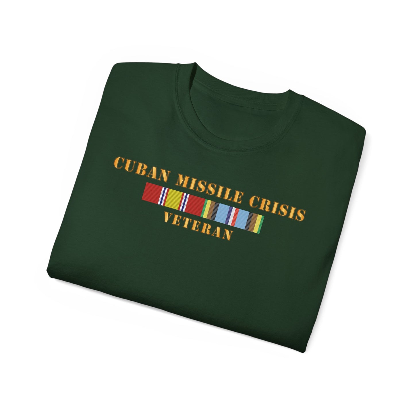 Unisex Ultra Cotton Tee - USAF - Cuban Missile Crisis w AFEM COLD SVC X 300