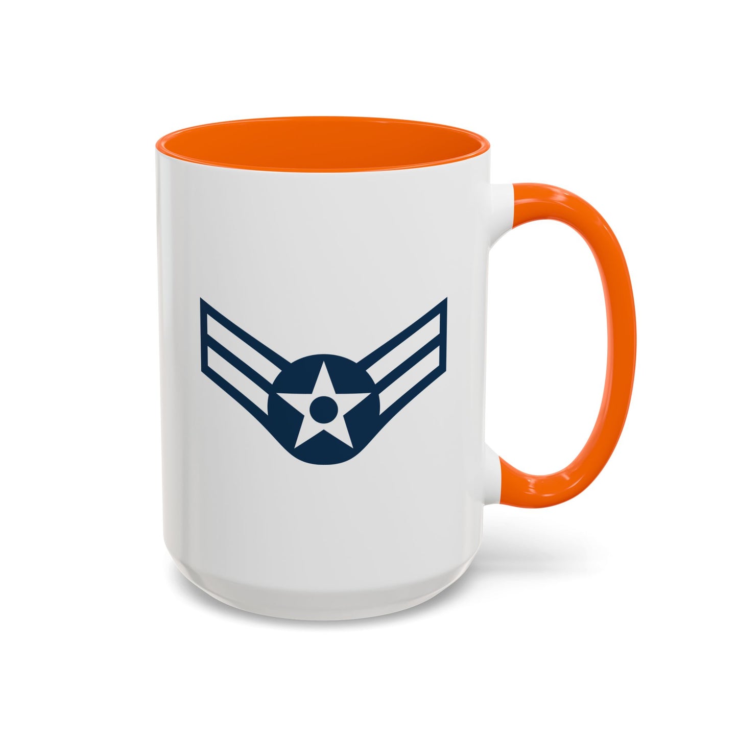 Accent Coffee Mug (11oz & 15oz) - USAF - Airman - First Class (E3) - 2020
