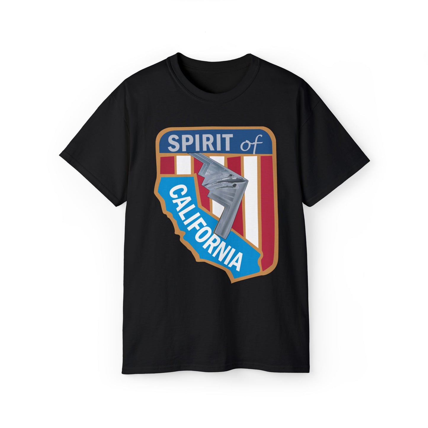 Unisex Ultra Cotton Tee - USAF - B2 - Spirit of California - Stealth Bomber wo txt X 300