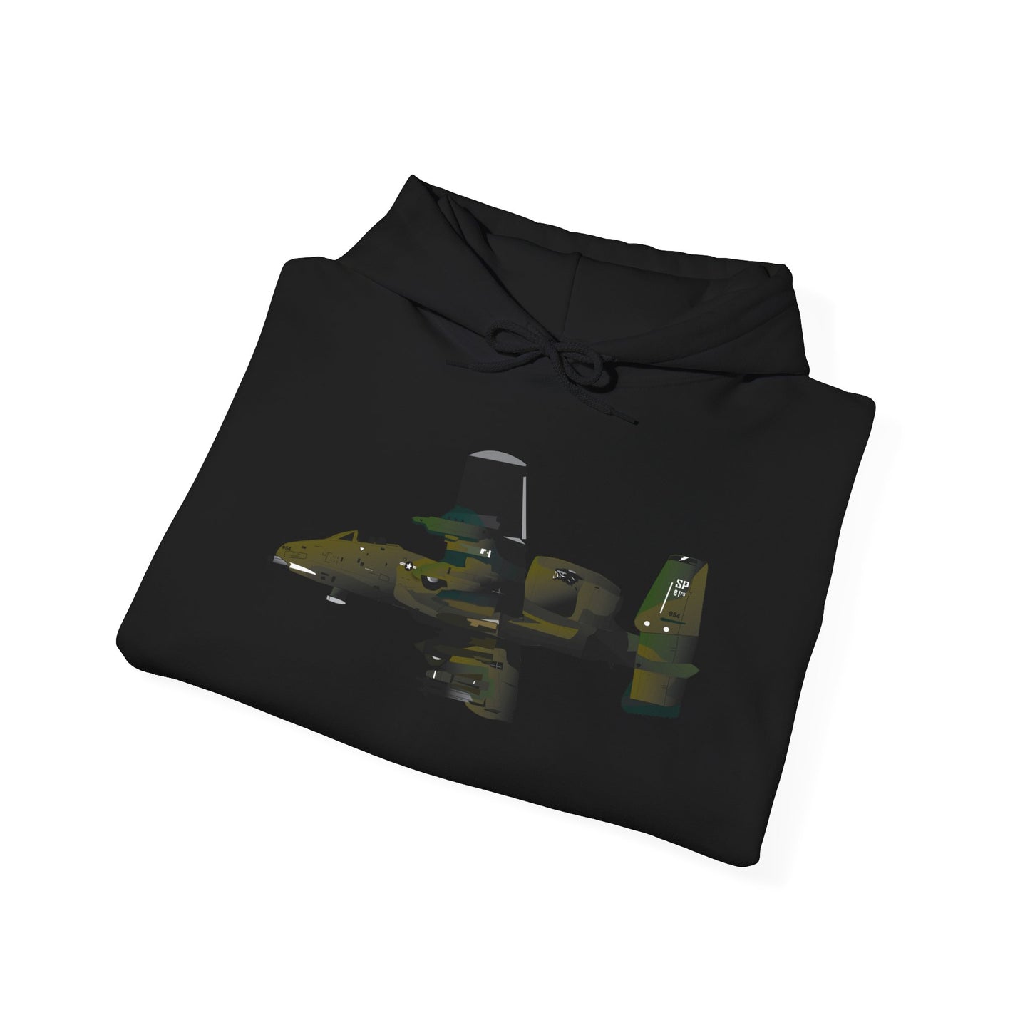 Unisex Heavy Blend Hooded Sweatshirt - Aircraft - A-10 Wart Hog X 300