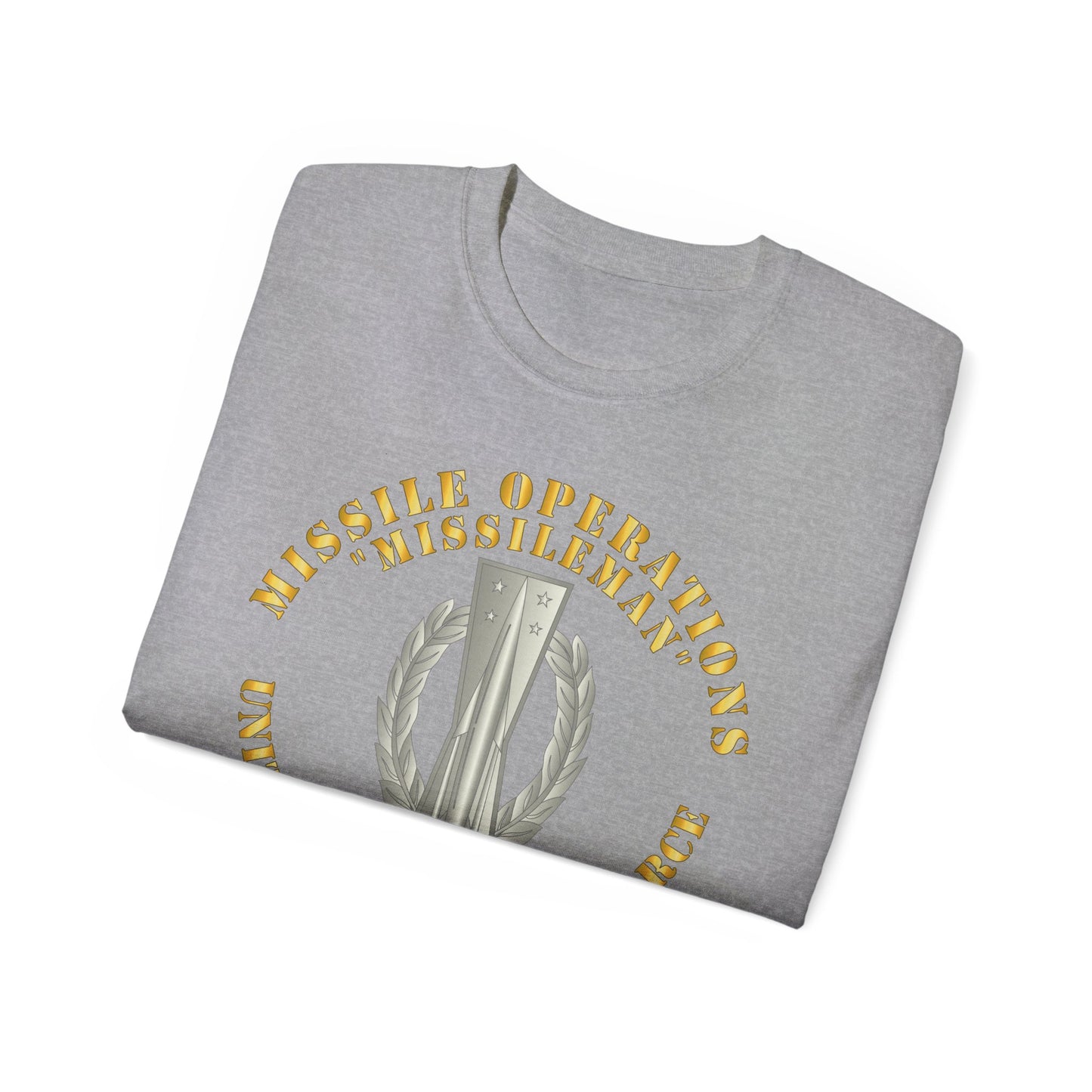 Unisex Ultra Cotton Tee - USAF - Missile Operations - Missileman - Basic