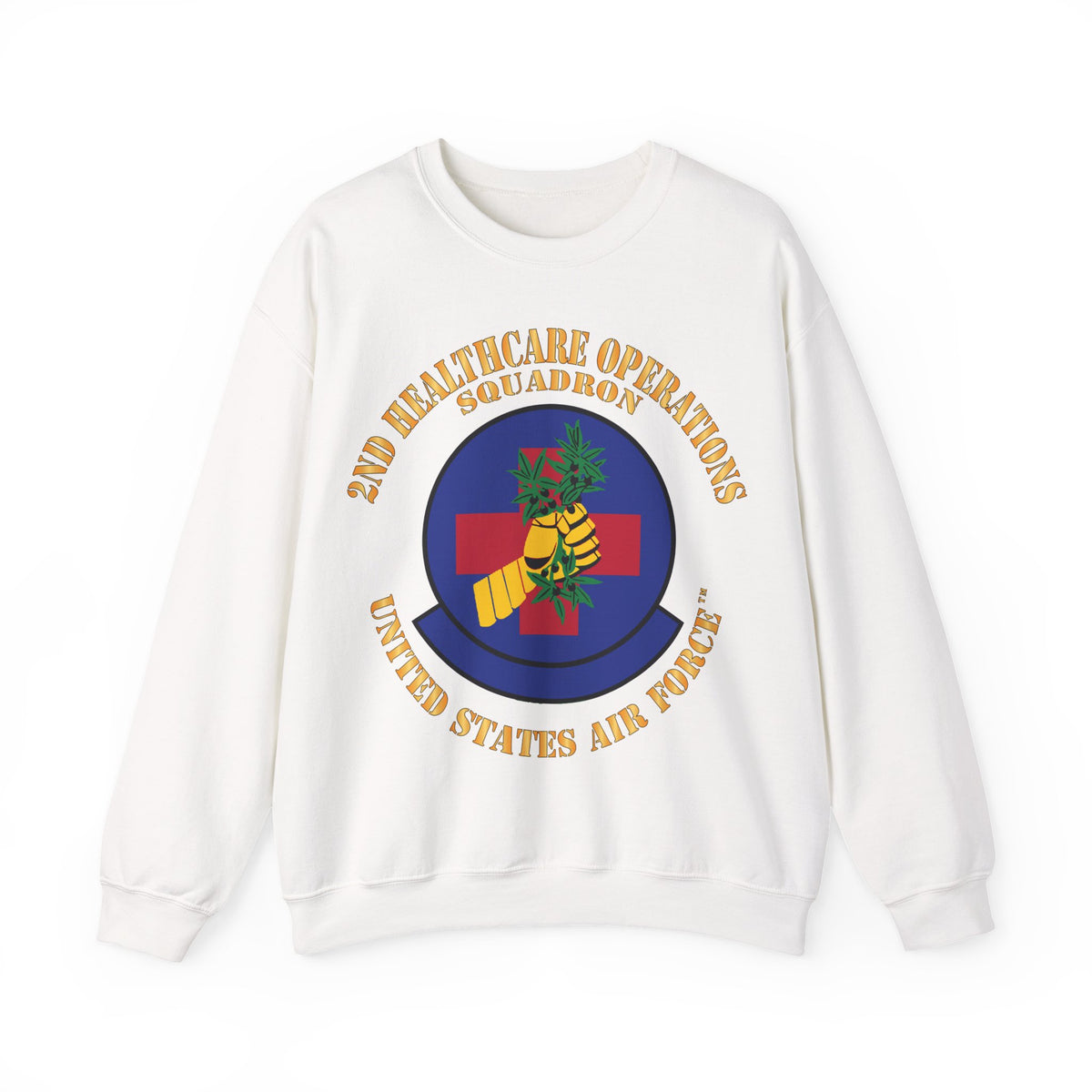 Crewneck Sweatshirt - USAF - 2nd Healthcare Operations Squadron