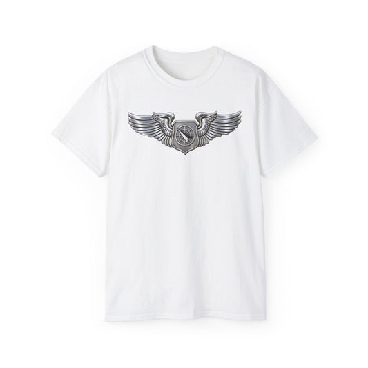 Unisex Ultra Cotton Tee - USAF - Air Battle Manager Badge wo txt - 3D - Enhanced