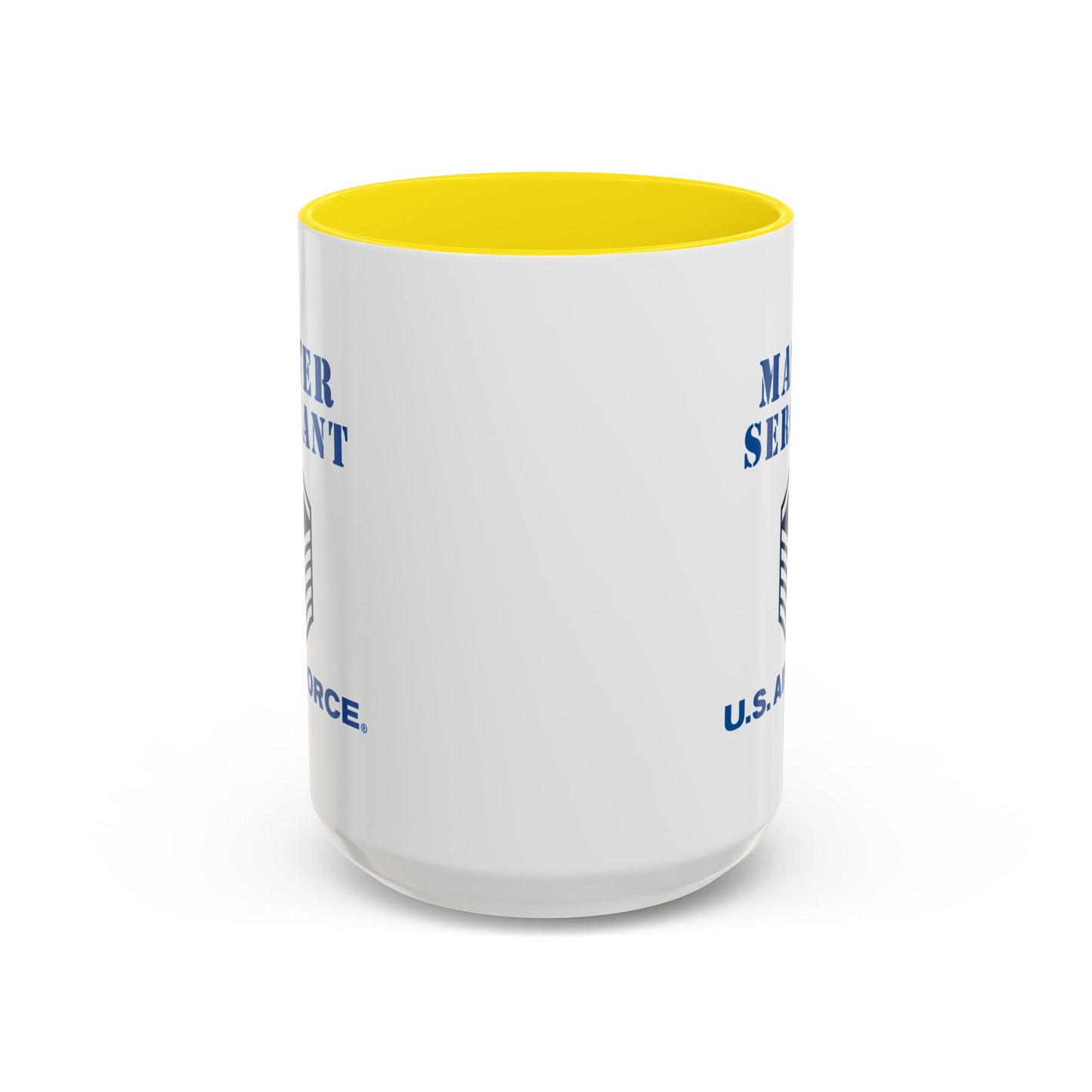 Accent Coffee Mug (11oz & 15oz) - USAF - Master Sergeant (E7a) - 2020 - US Air Force w Text X 300