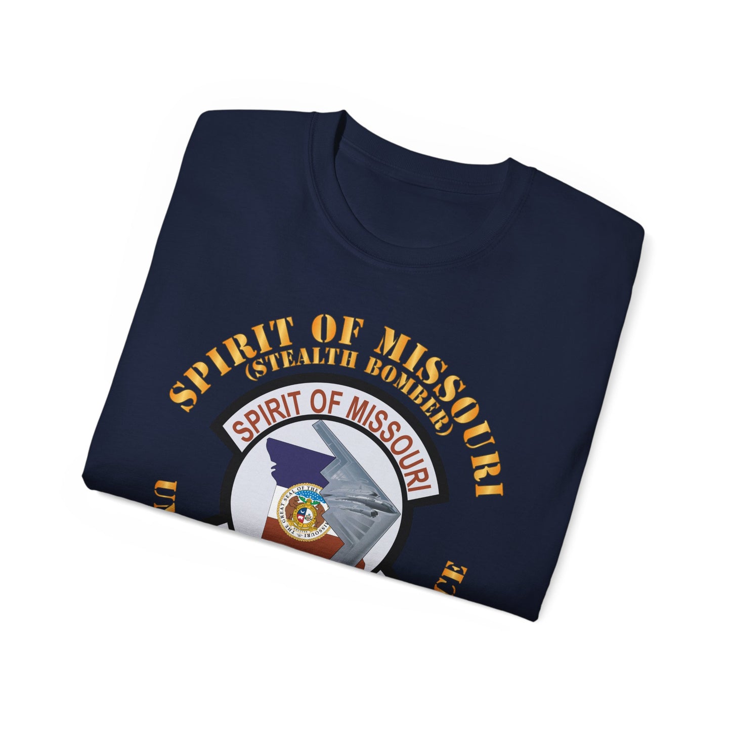 Unisex Ultra Cotton Tee - USAF - B2 - Spirit of Missouri Stealth Bomber X 300