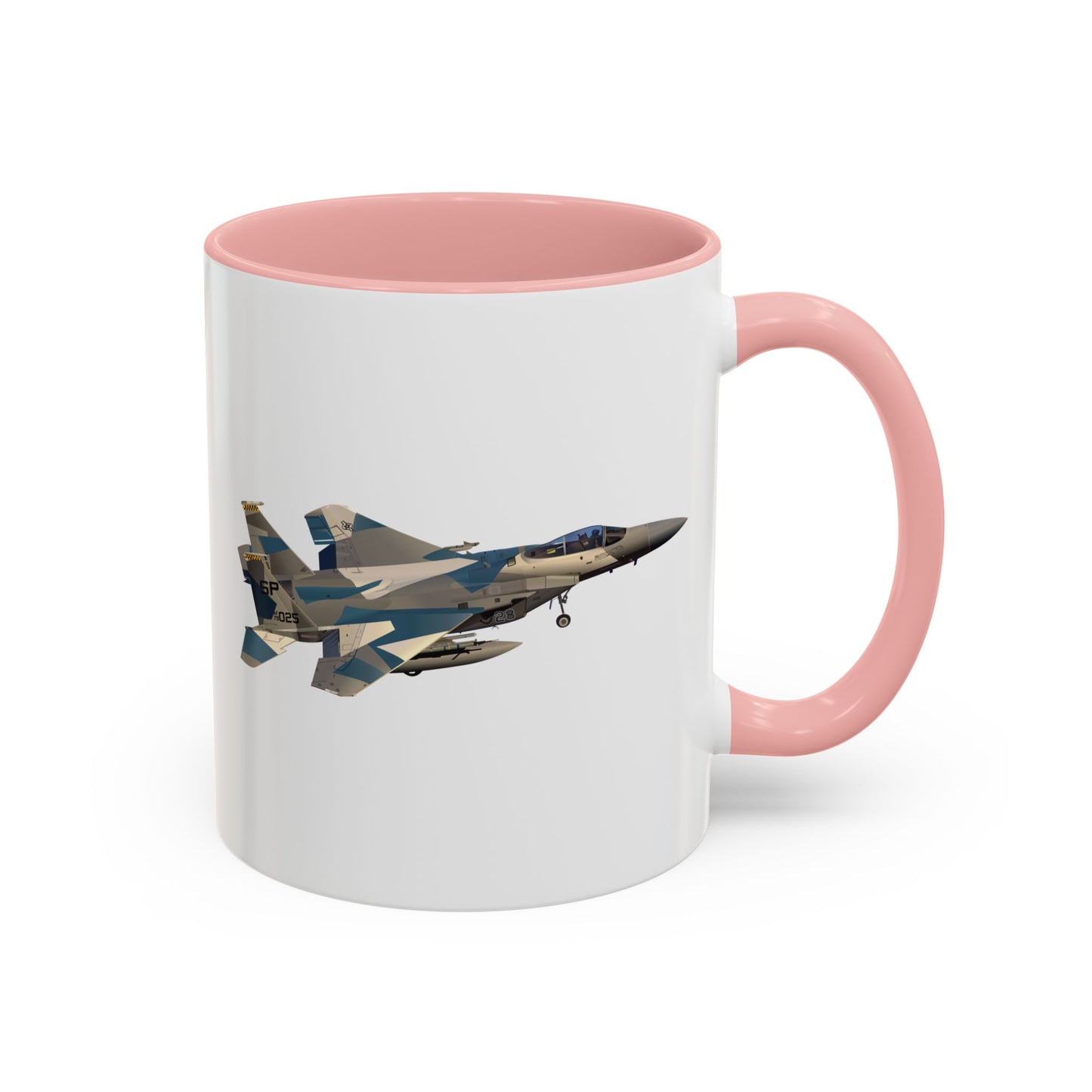 Accent Coffee Mug (11oz & 15oz) - USAF - F15 Eagle wo txt