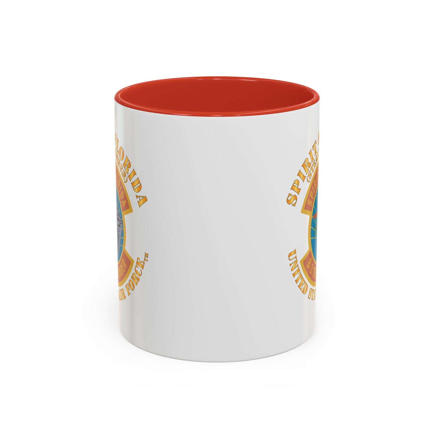 Accent Coffee Mug (11oz & 15oz) - USAF - B2 - Spirit of Florida - Stealth Bomber X 300