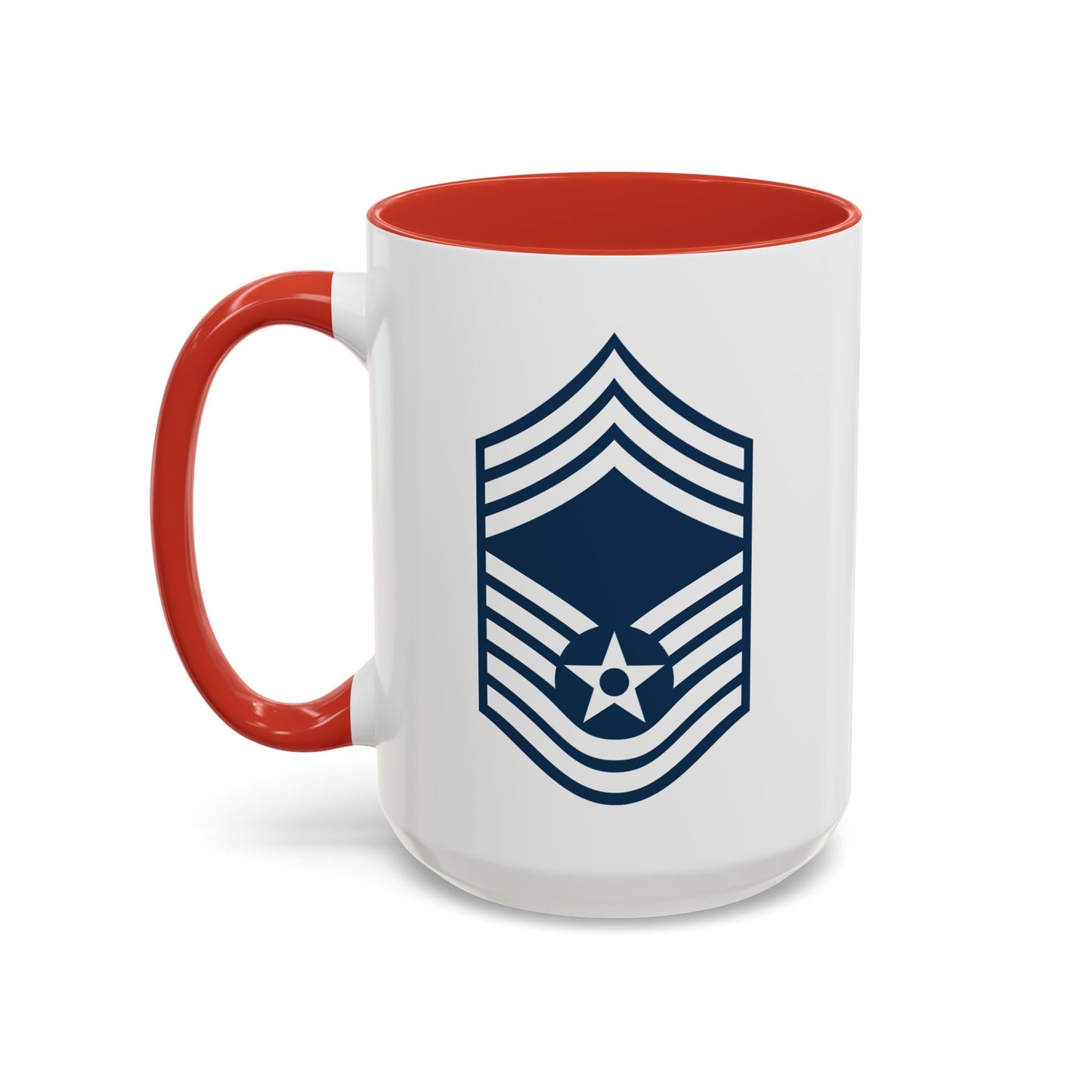 Accent Coffee Mug (11oz & 15oz) - USAF - Chief Master Sergeant (E9a) - 2020