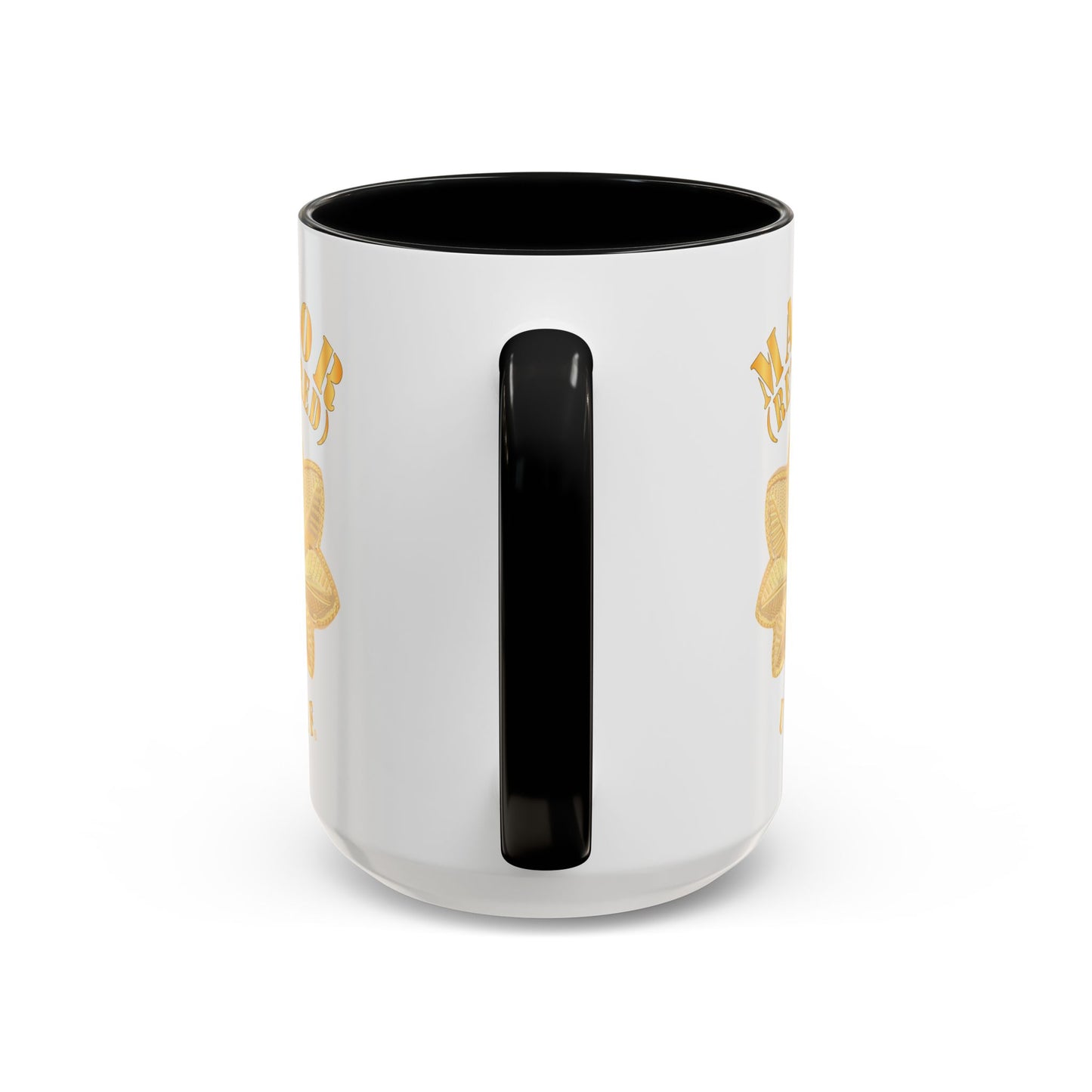Accent Coffee Mug (11oz & 15oz) - USAF - Major - Retired - USAF X 300