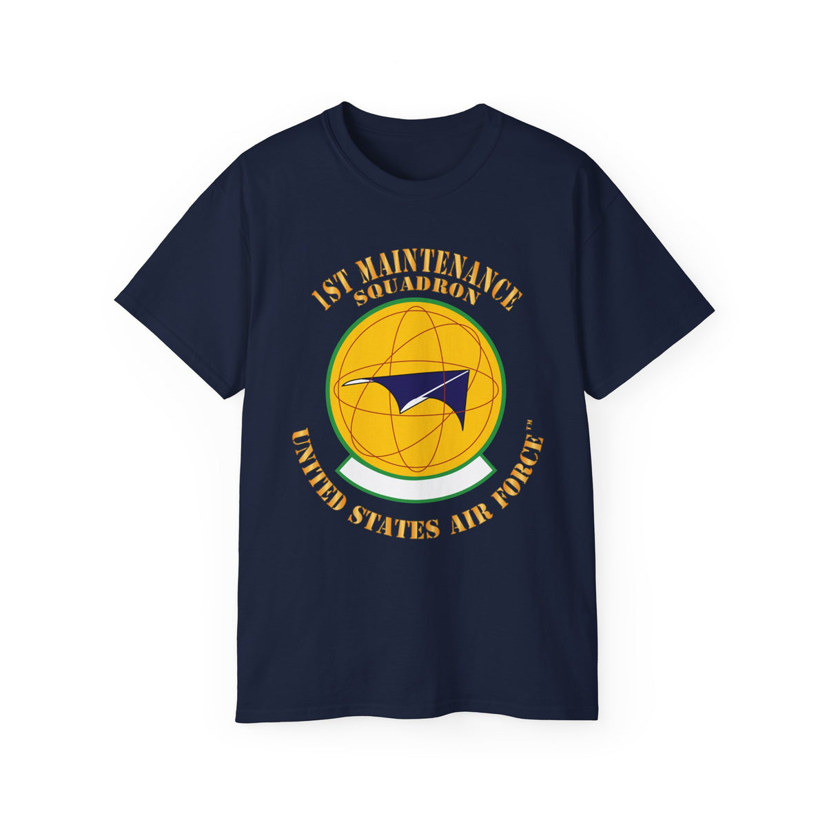 Unisex Ultra Cotton Tee - USAF - 1st Maintenance Squadron X 300