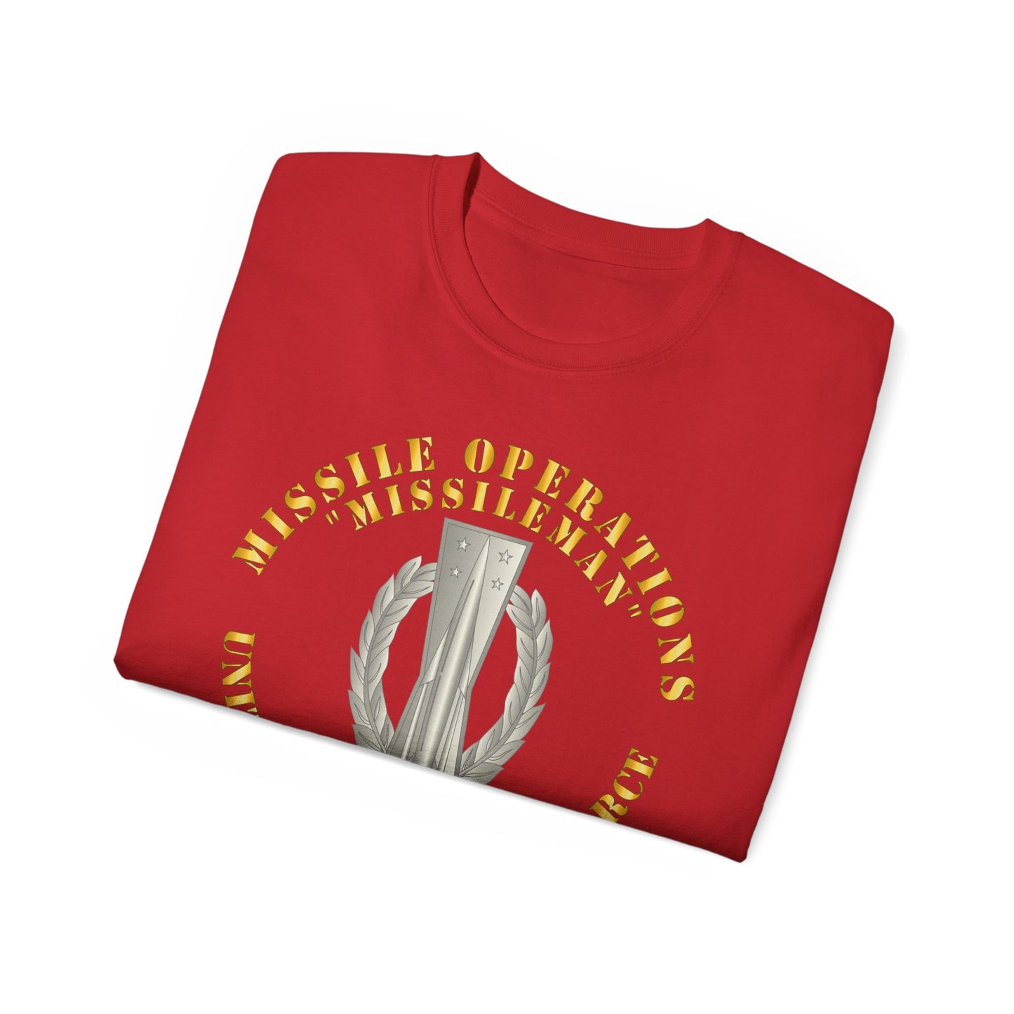 Unisex Ultra Cotton Tee - USAF - Missile Operations - Missileman - Basic