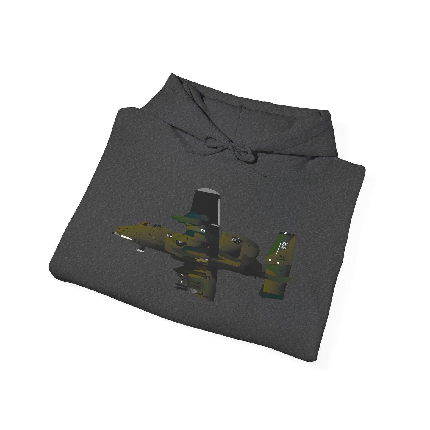 Unisex Heavy Blend Hooded Sweatshirt - Aircraft - A-10 Wart Hog X 300