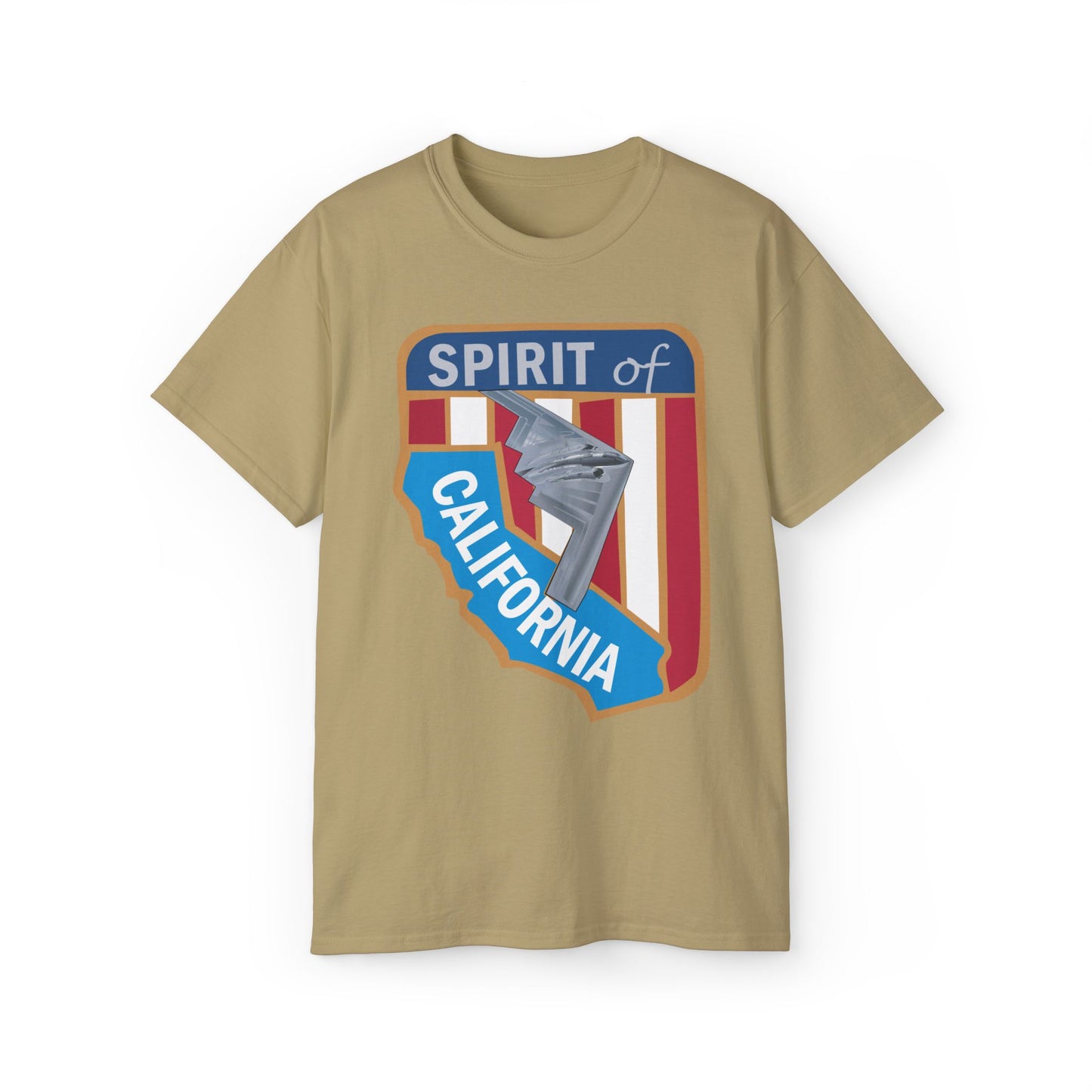 Unisex Ultra Cotton Tee - USAF - B2 - Spirit of California - Stealth Bomber wo txt X 300