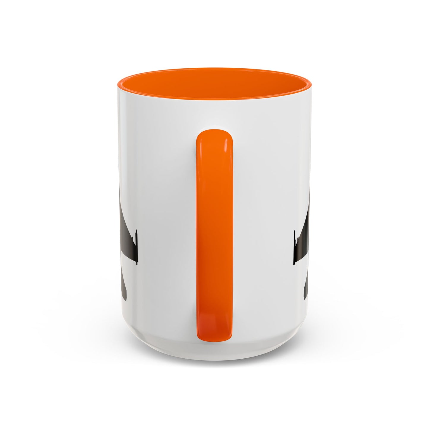 Accent Coffee Mug (11oz & 15oz) - Aircraft - F-16 -Top - Black wo Txt X 300