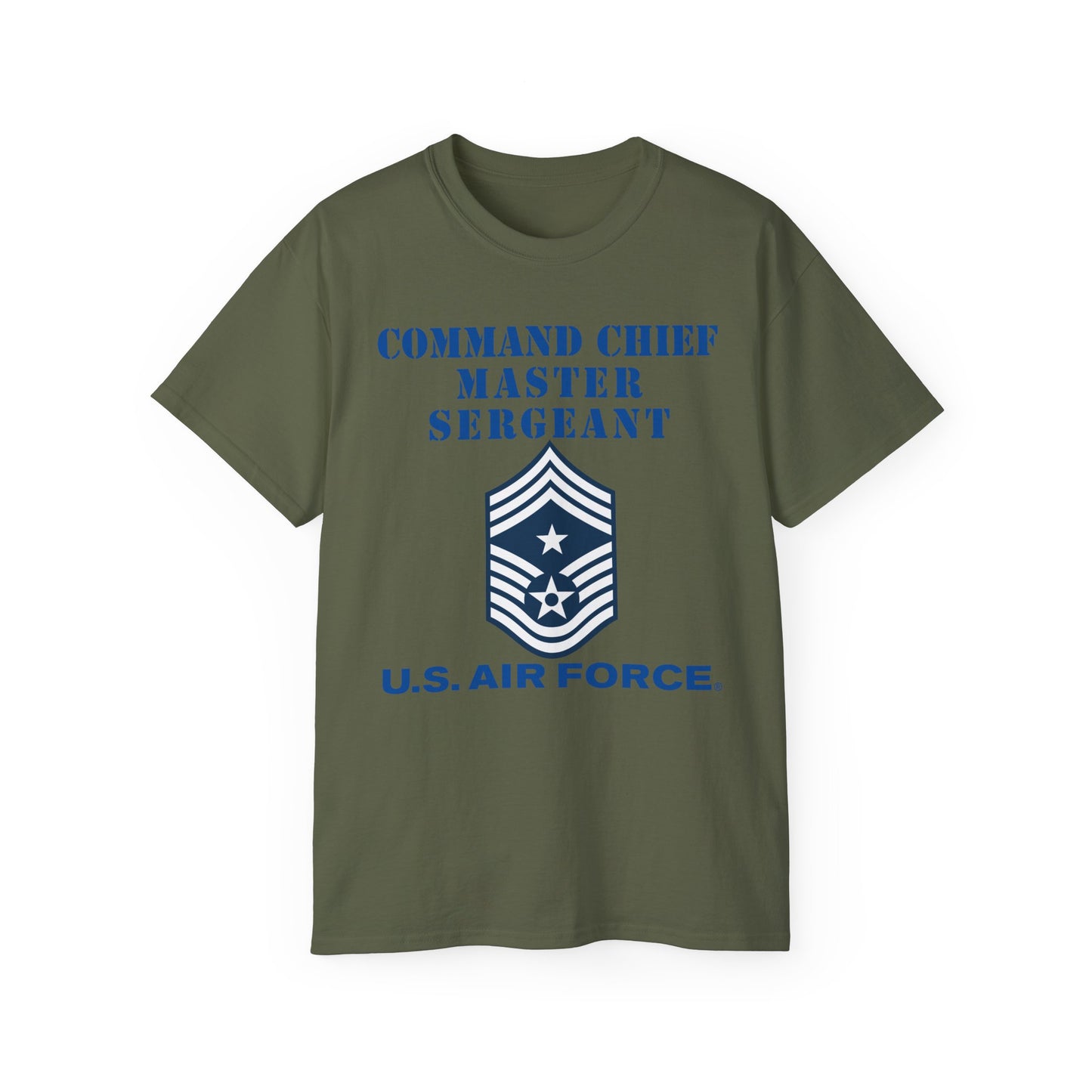 Unisex Ultra Cotton Tee - USAF - Command Chief Master Sergeant (E9c) - 2020 - US Air Force w Text X 300