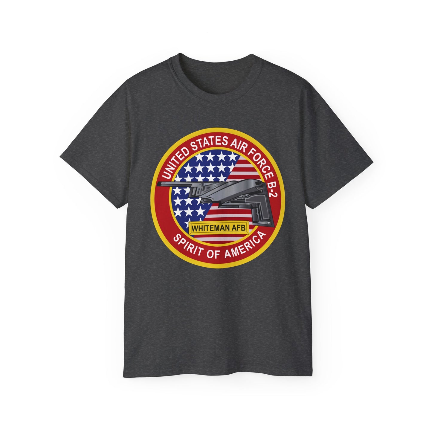 Unisex Ultra Cotton Tee - USAF - B2 - Spirit - Stealth Bomber wo Txt