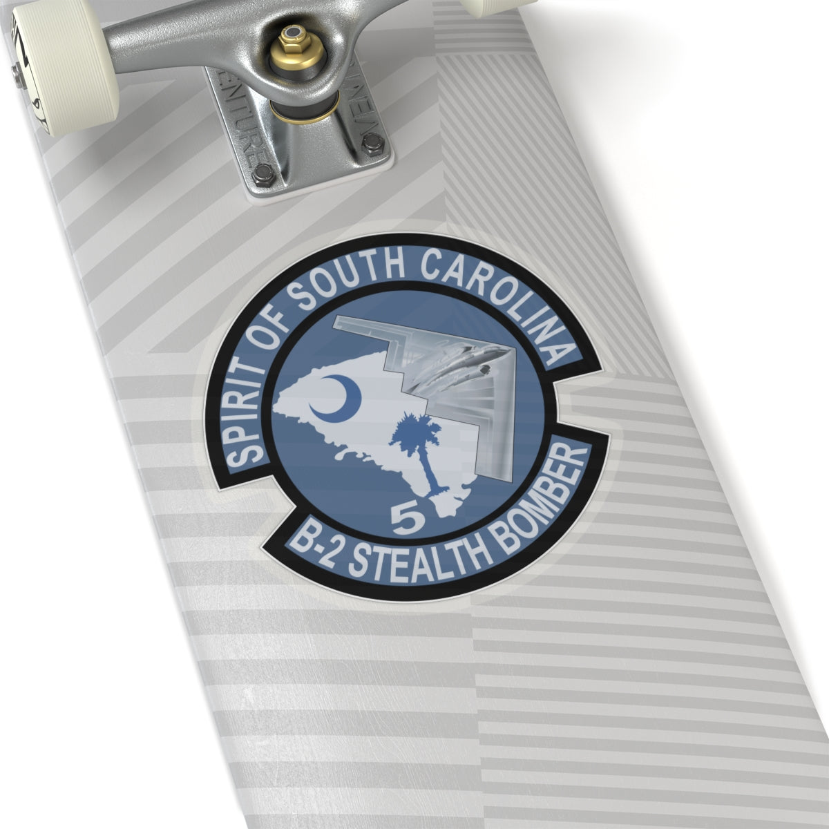 Kiss-Cut Stickers - USAF - B2 - Spirit of South Carolina Stealth Bomber wo Txt X 300