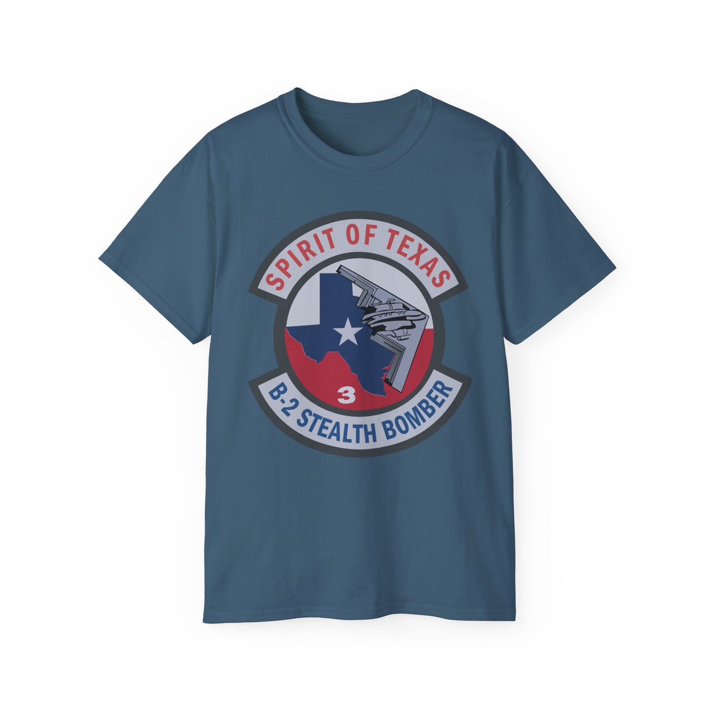 Unisex Ultra Cotton Tee - USAF - B2 - Spirit of Texas - Stealth Bomber wo txt X 300