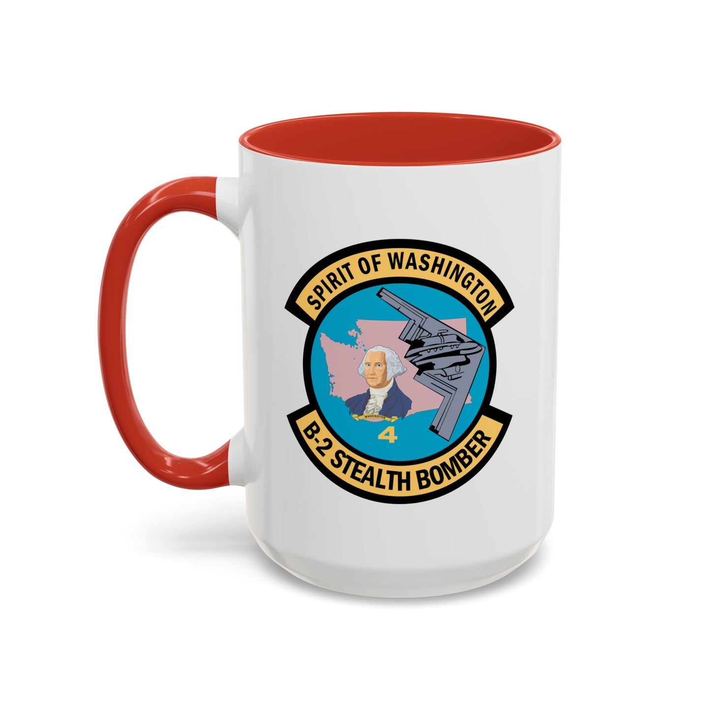 Accent Coffee Mug (11oz & 15oz) - USAF - B2 - Spirit of Washington - Stealth Bomber wo txt X 300