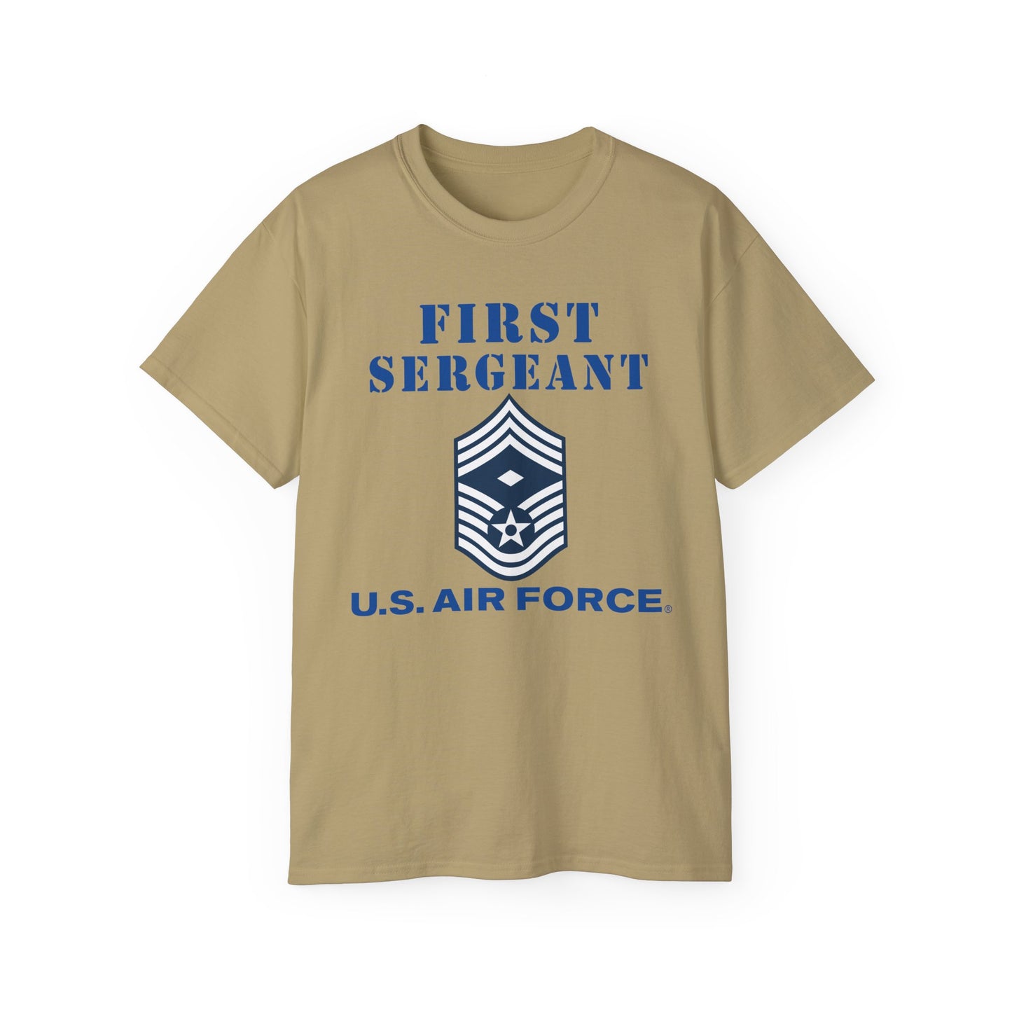 Unisex Ultra Cotton Tee - USAF - First Sergeant (E9b) - 2020 - US Air Force w Text X 300