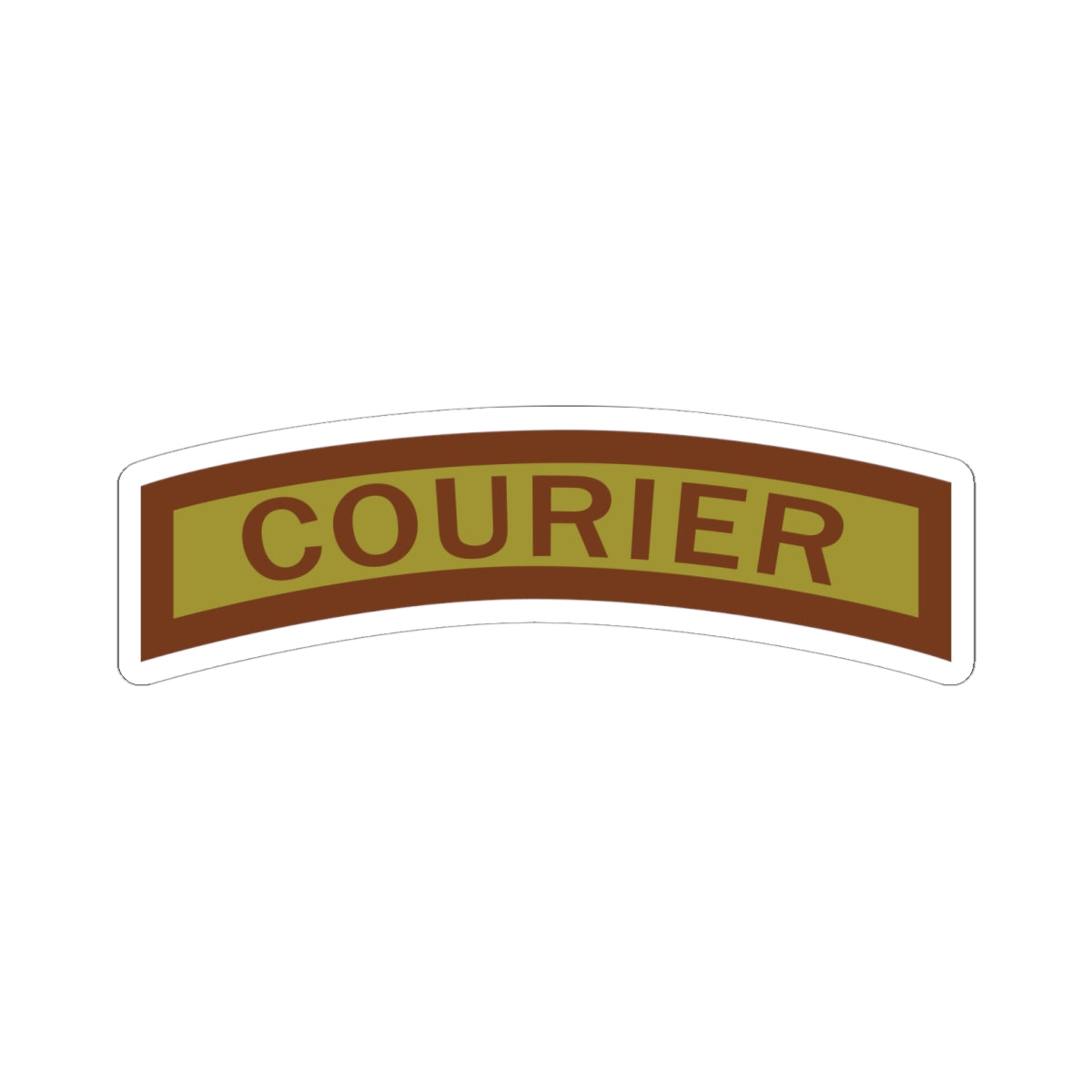 Kiss-Cut Stickers - USAF - COURIER Tab