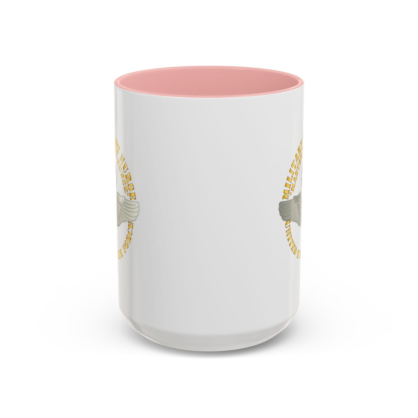 Accent Coffee Mug (11oz & 15oz) - USAF - Military Flight Nurse - Flight Nurse - Master