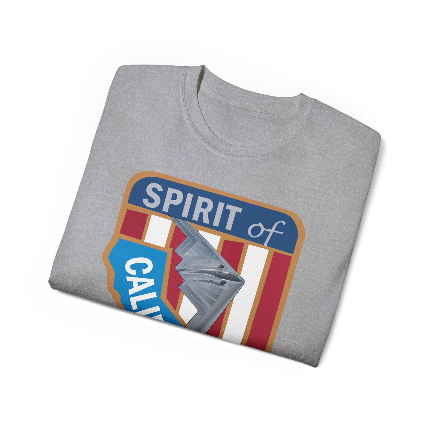 Unisex Ultra Cotton Tee - USAF - B2 - Spirit of California - Stealth Bomber wo txt X 300