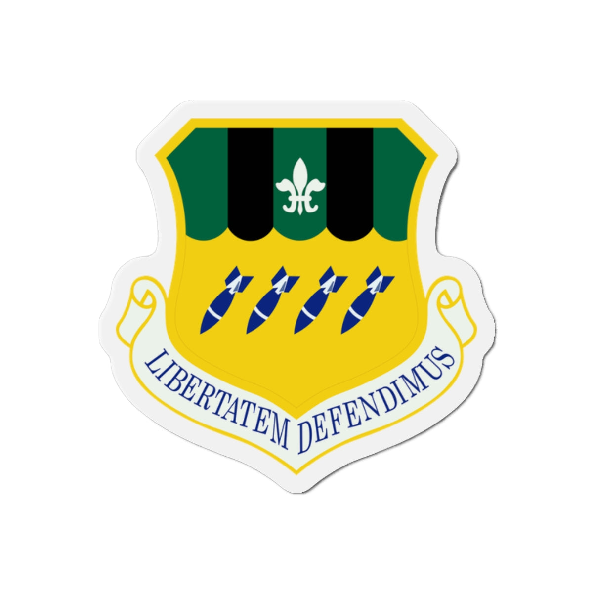Die-Cut Magnet - USAF - 2d Bomb Wing wo txt